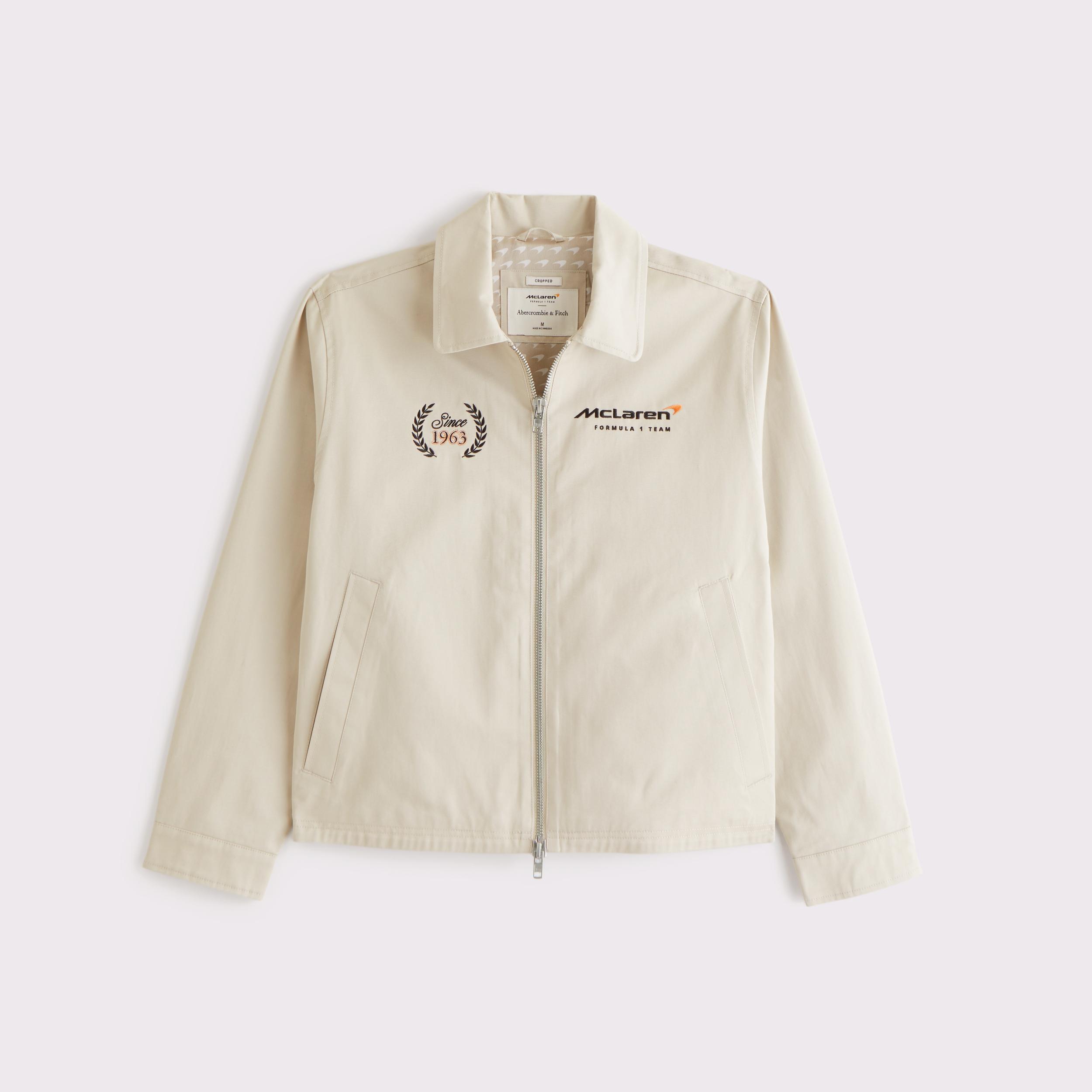 McLaren Cropped Zip Jacket Product Image