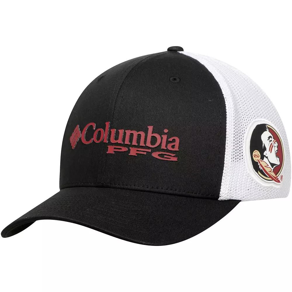 Men's Columbia Black Florida State Seminoles Collegiate PFG Flex Hat,  Product Image