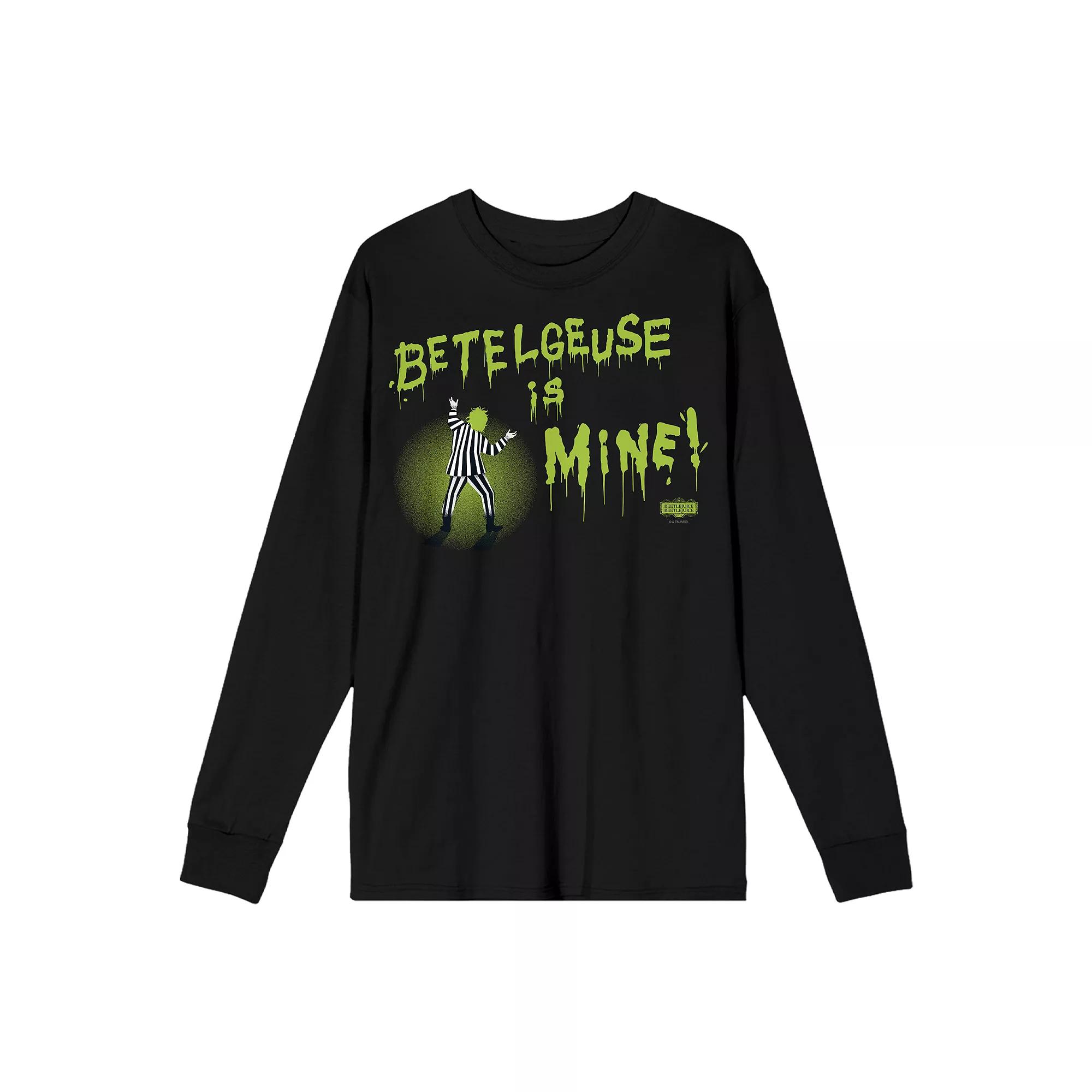 Men's Beetlejuice Betelgeuse Long Sleeve Tee,  Product Image