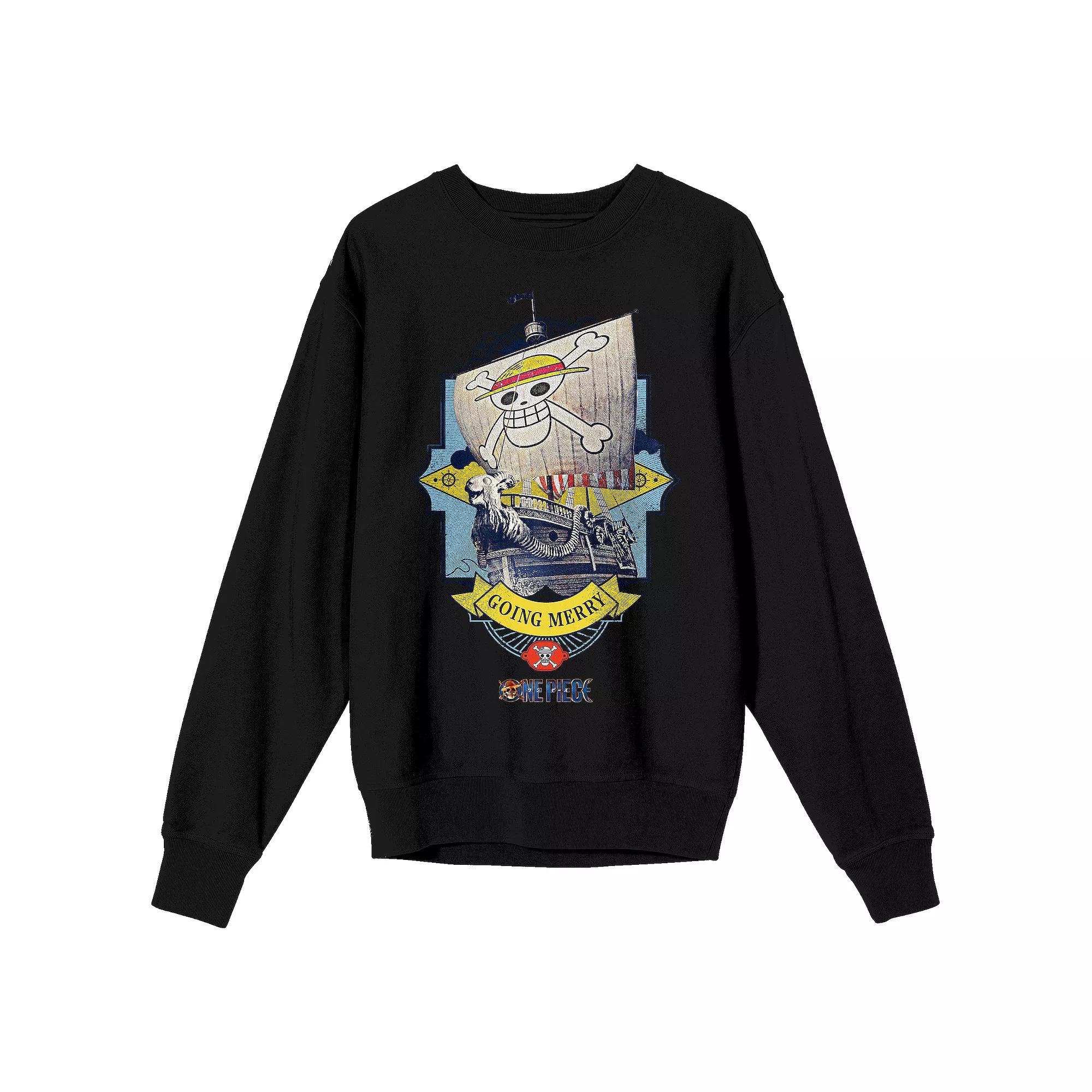 Men's One Piece Going Merry Long Sleeve Graphic Tee,  Product Image