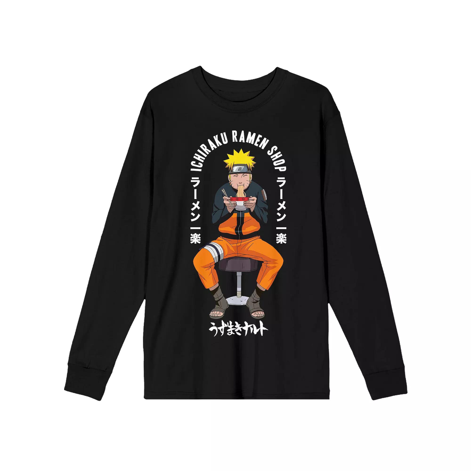 Men's Naruto Classic with Ichiraku Long Sleeve Tee,  Product Image