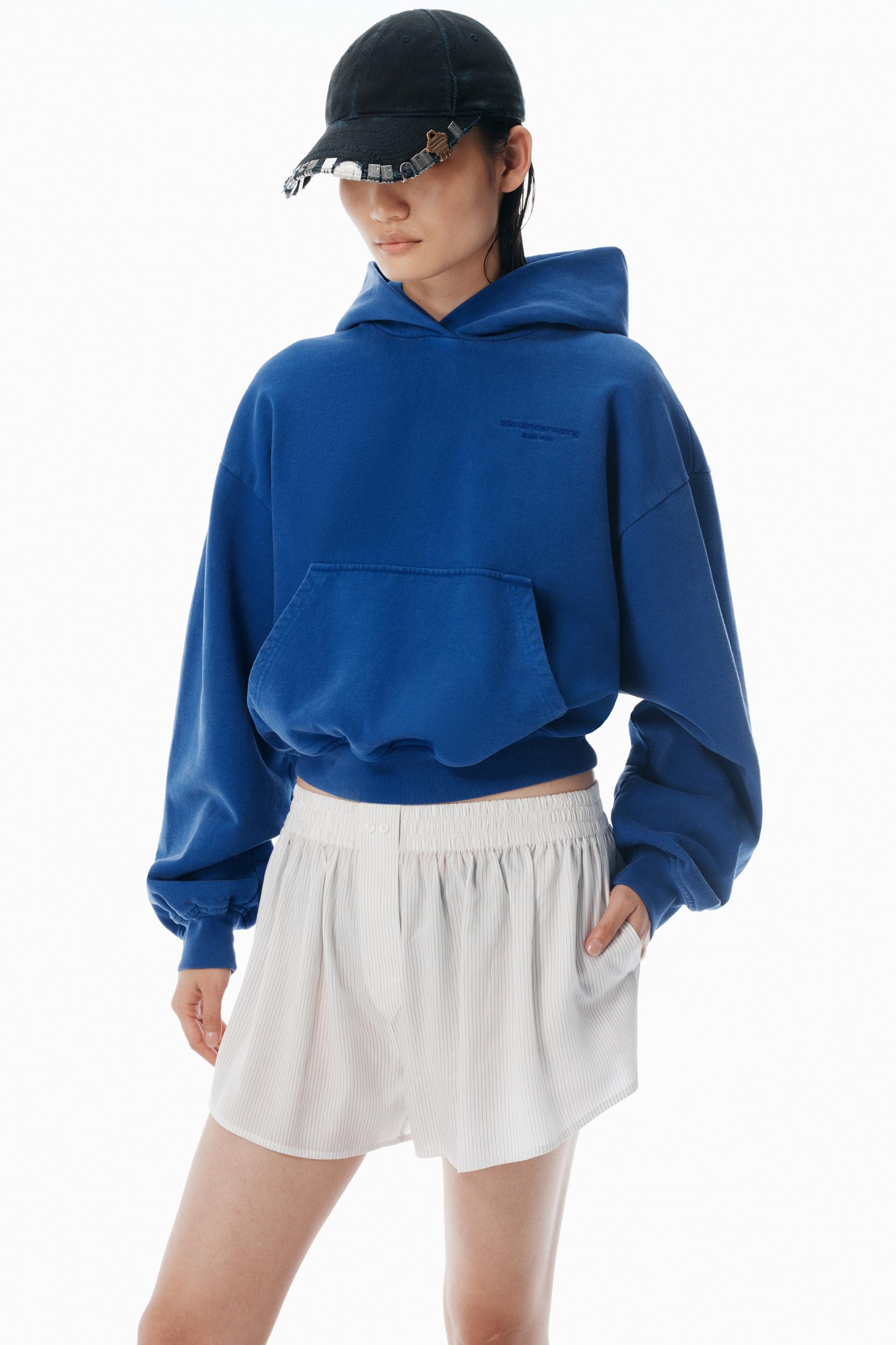 White Mid-rise Boxer Shorts Product Image