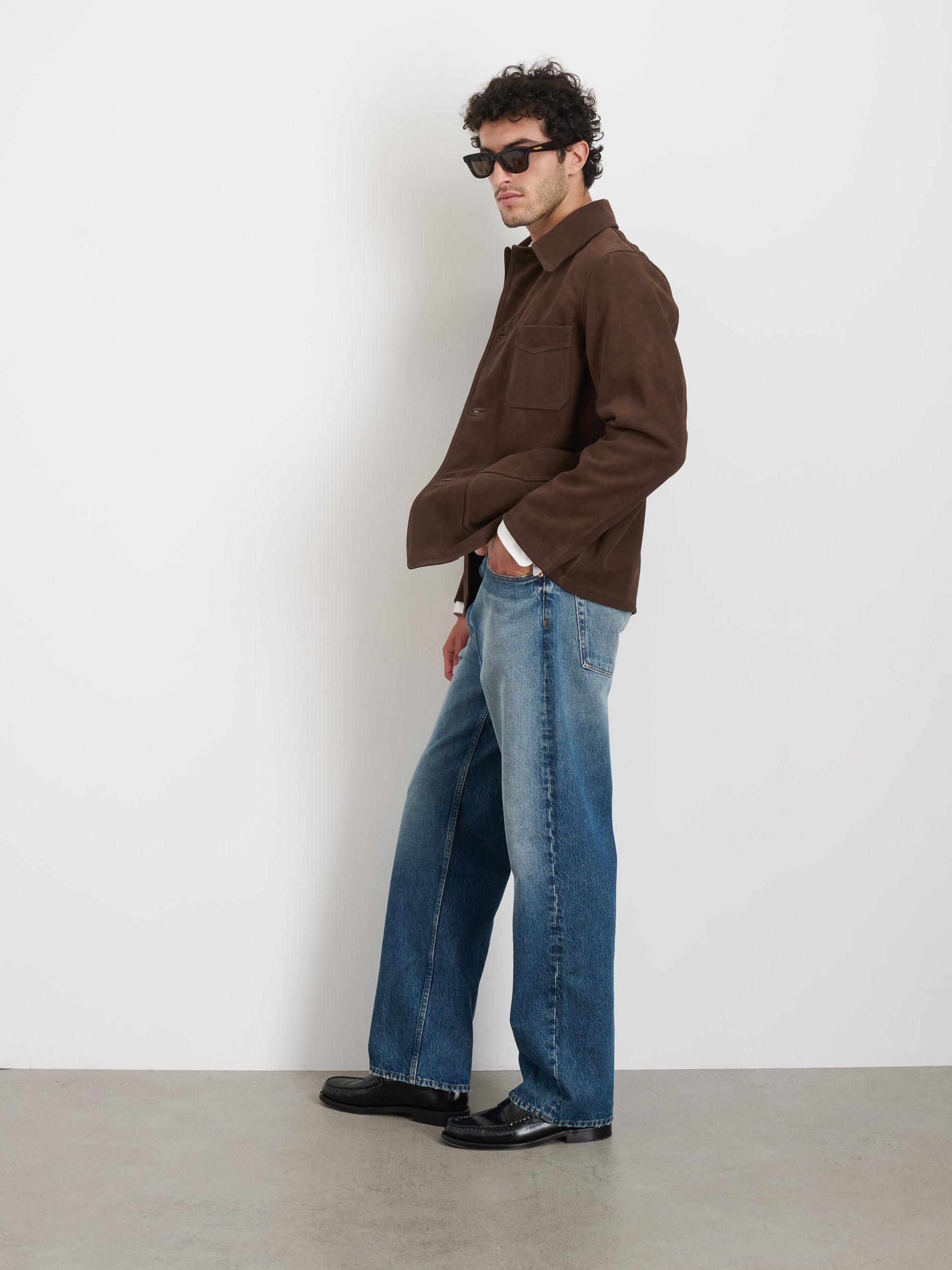 Owen Barry x Alex Mill Work Jacket in Suede Product Image