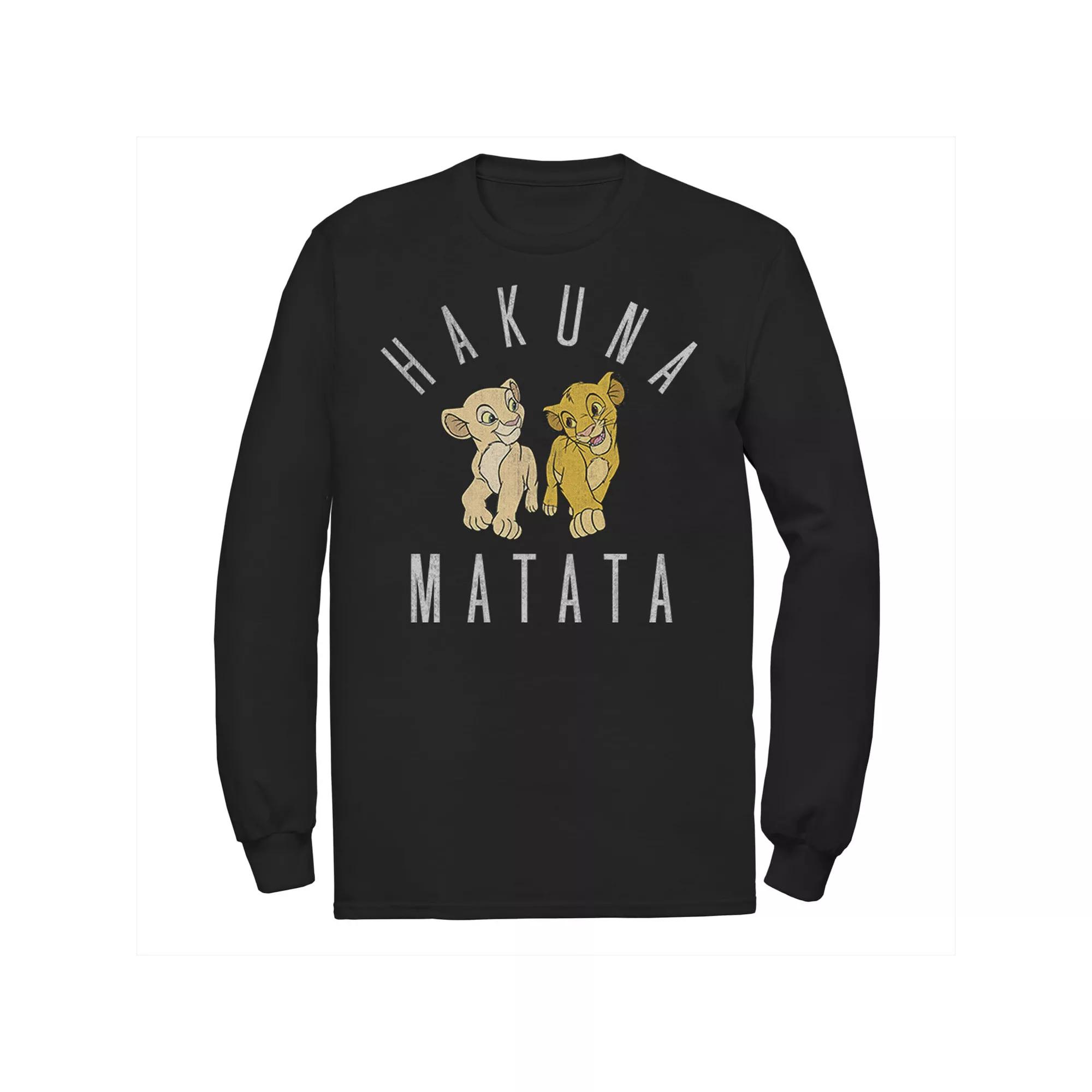 Disney's The Lion King Simba Nala Men's Hakuna Matata Tee,  Product Image