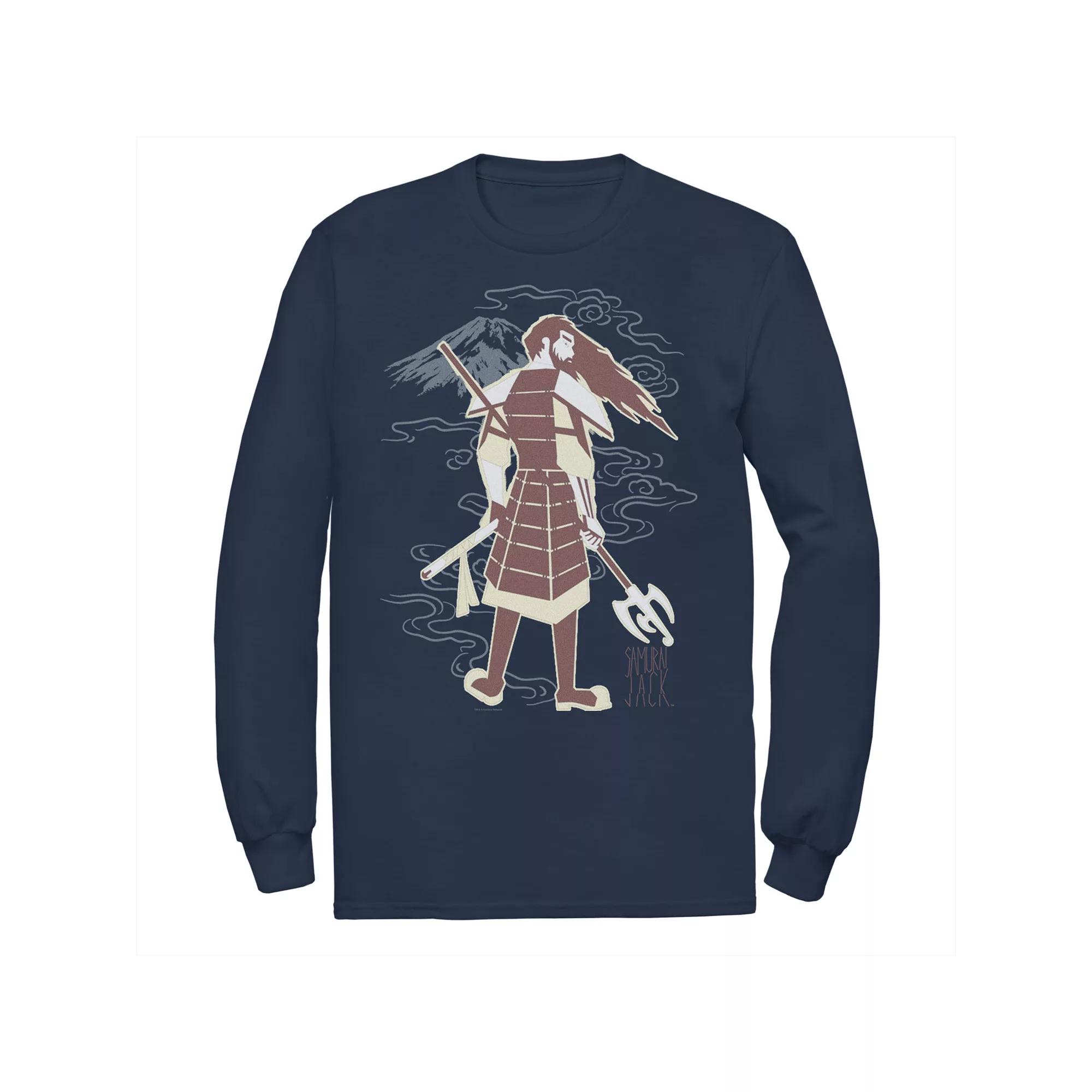 Men's Jurassic Park Digital Video Game Scene Long Sleeve Graphic Tee,  Product Image