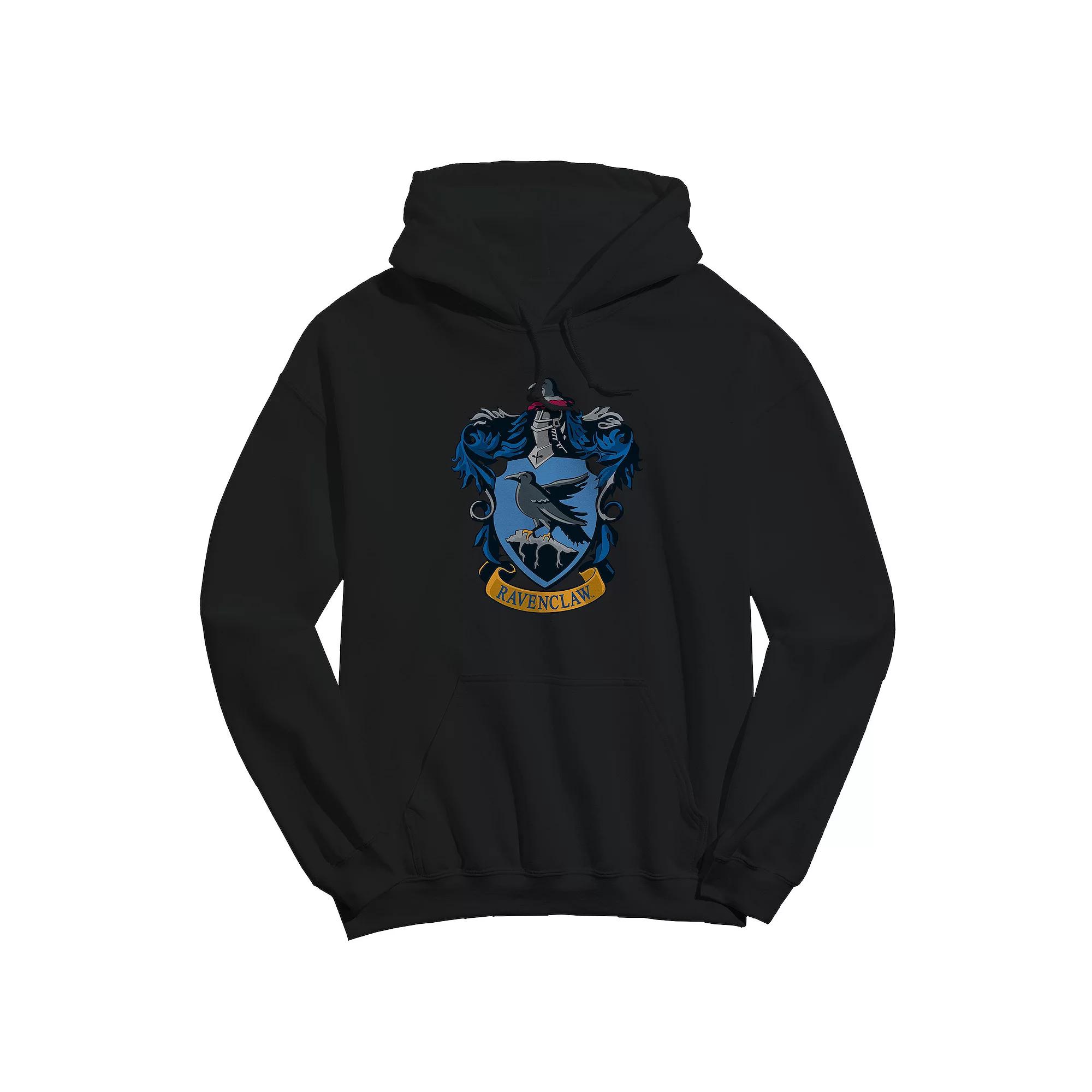 Men's Ravenclaw Graphic Hoodie, Size: XXL, Black Product Image