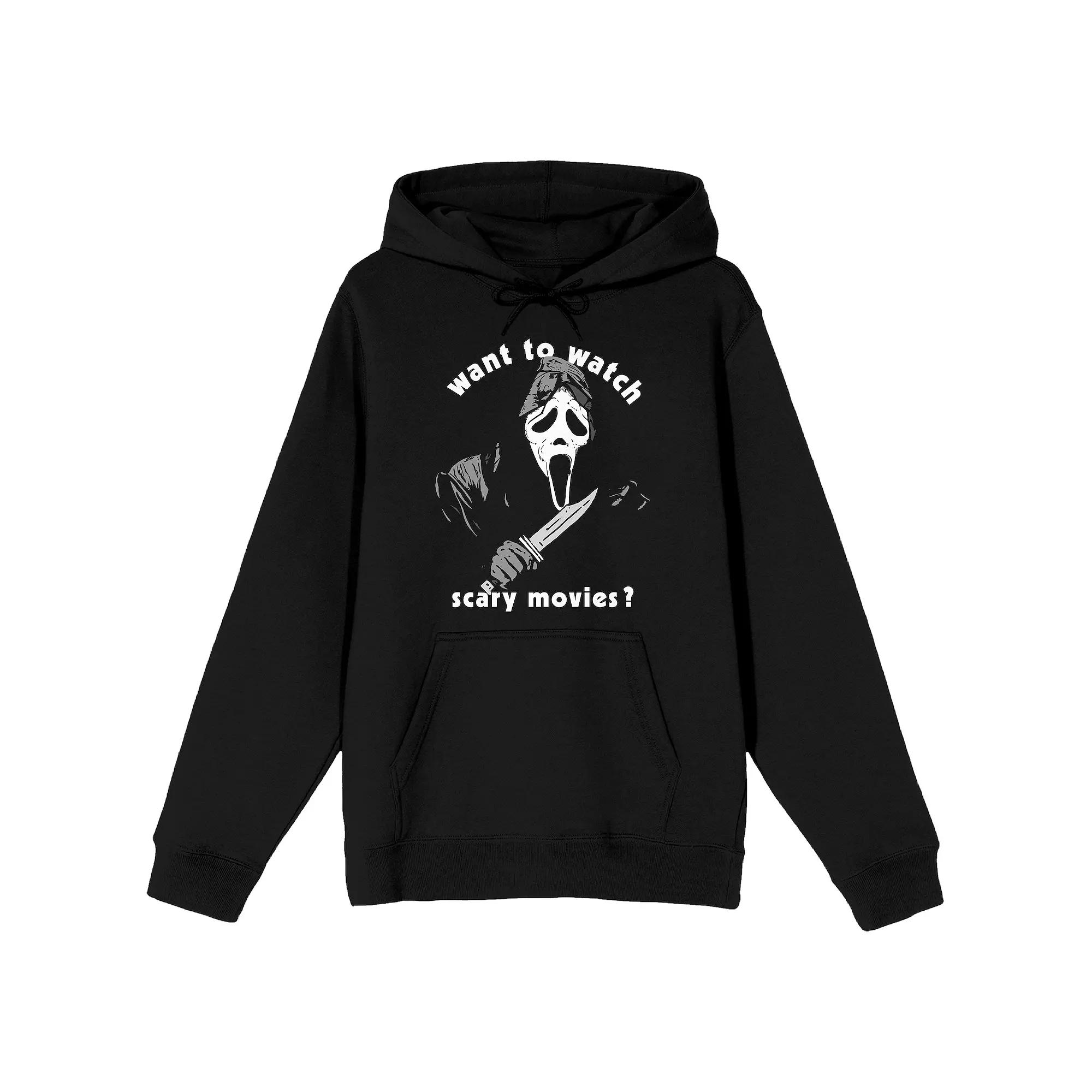 Men's Ghostface Want To Watch Hoodie,  Product Image