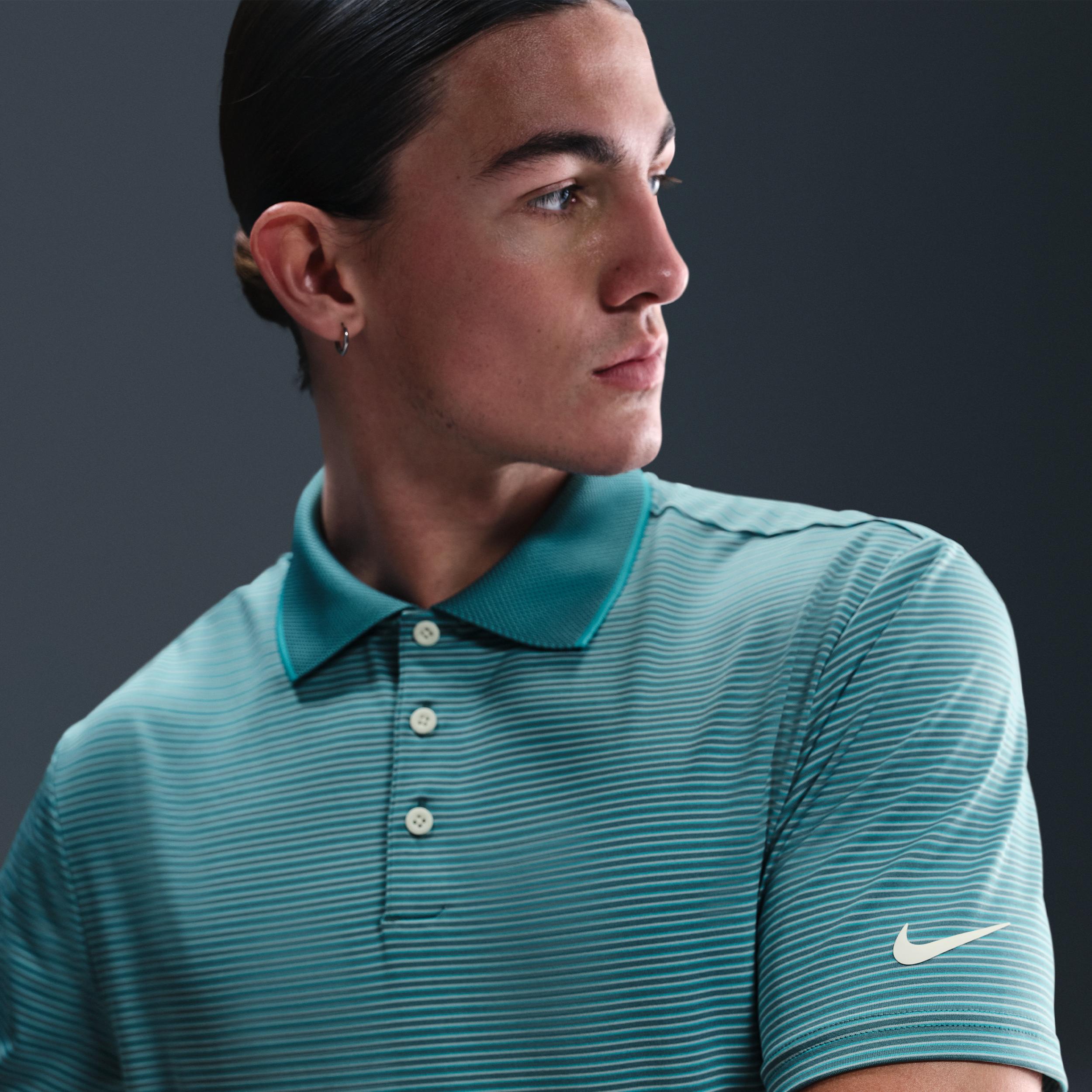 Nike Men's Tour Dri-FIT Striped Golf Polo Product Image