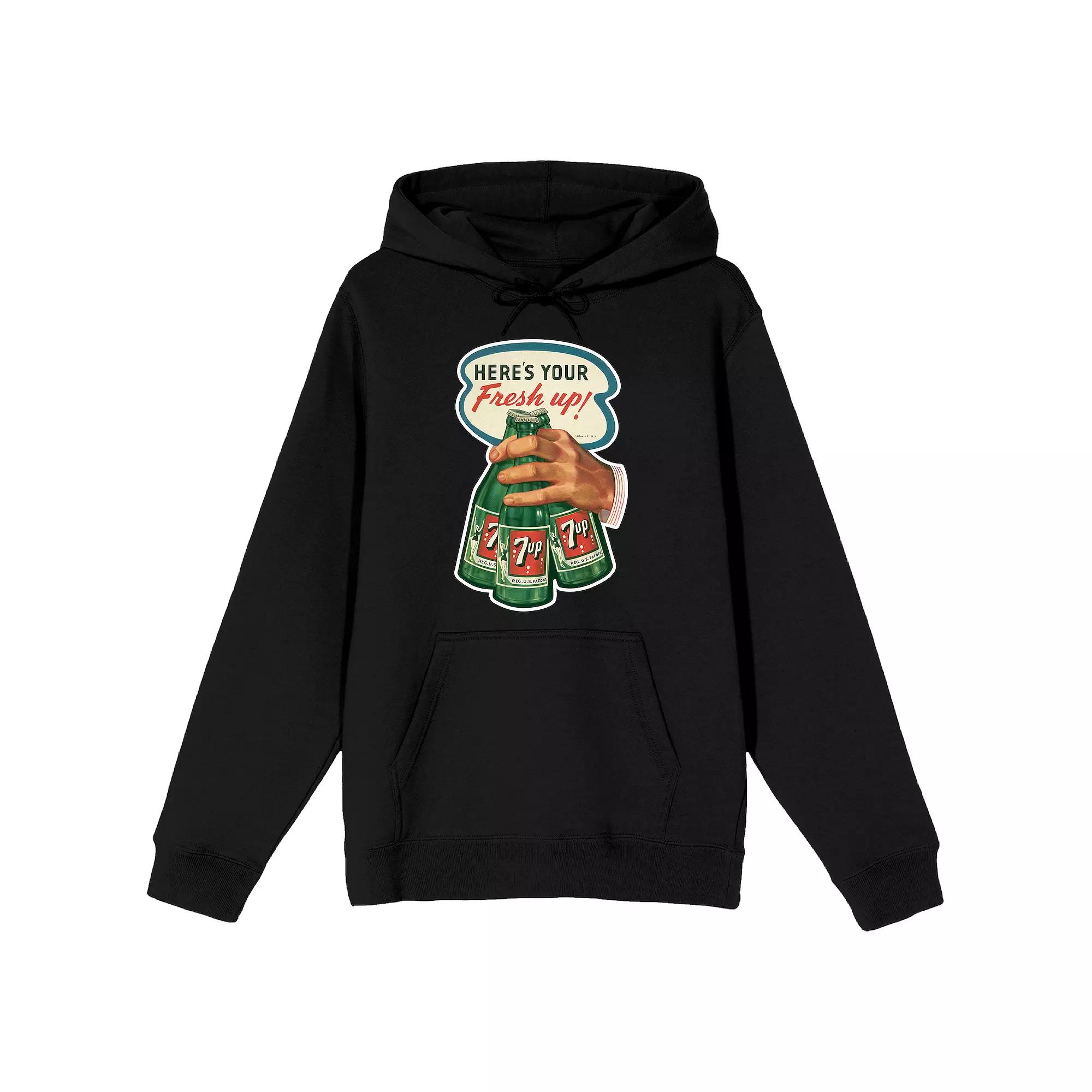 Men's 7UP Here's Your Fresh Up Graphic Hoodie,  Product Image