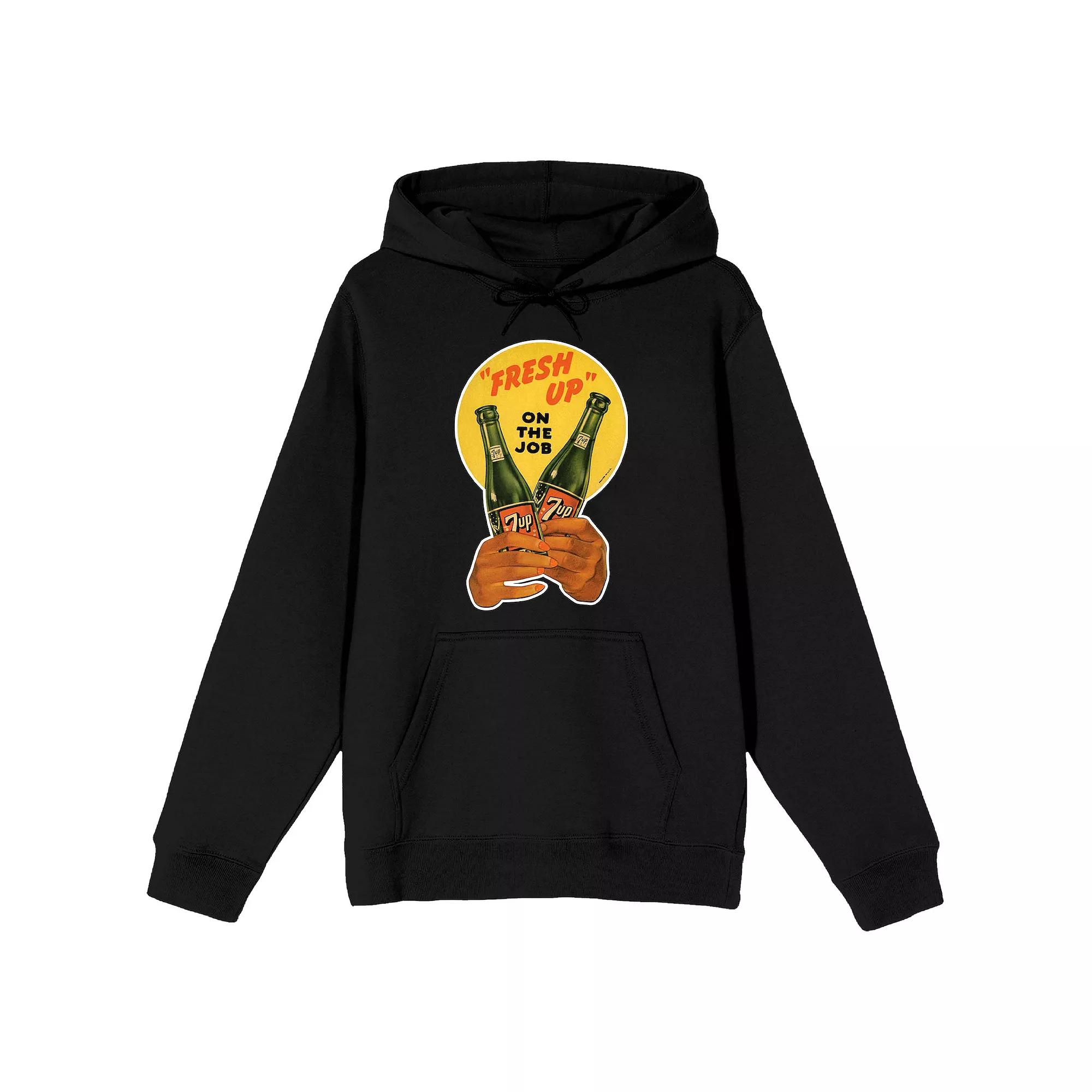 Men's 7UP Soda "Fresh Up On The Job" Graphic Hoodie,  Product Image