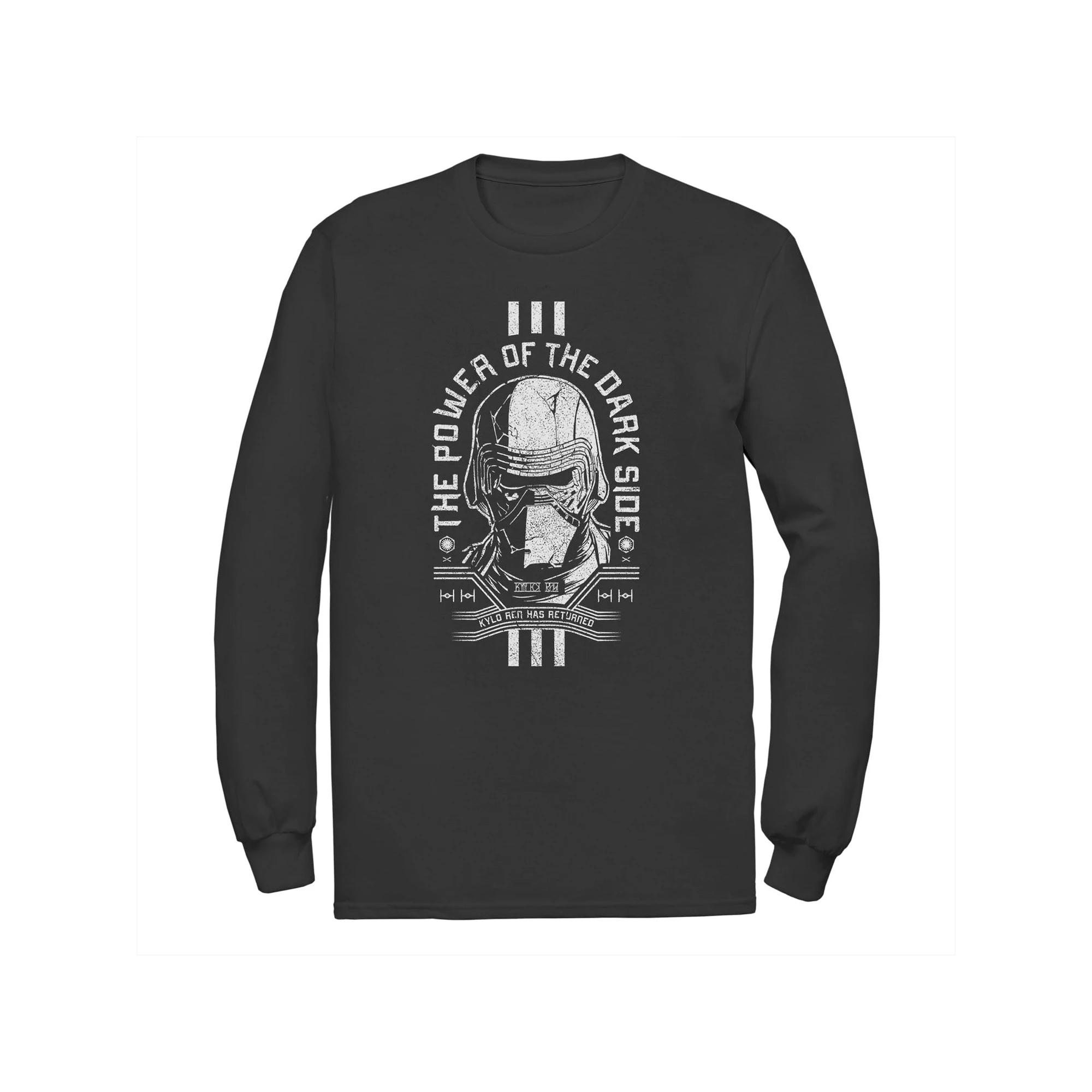 Men's Star Wars Retro X-Wing Grid Poster Long Sleeve Graphic Tee,  Product Image