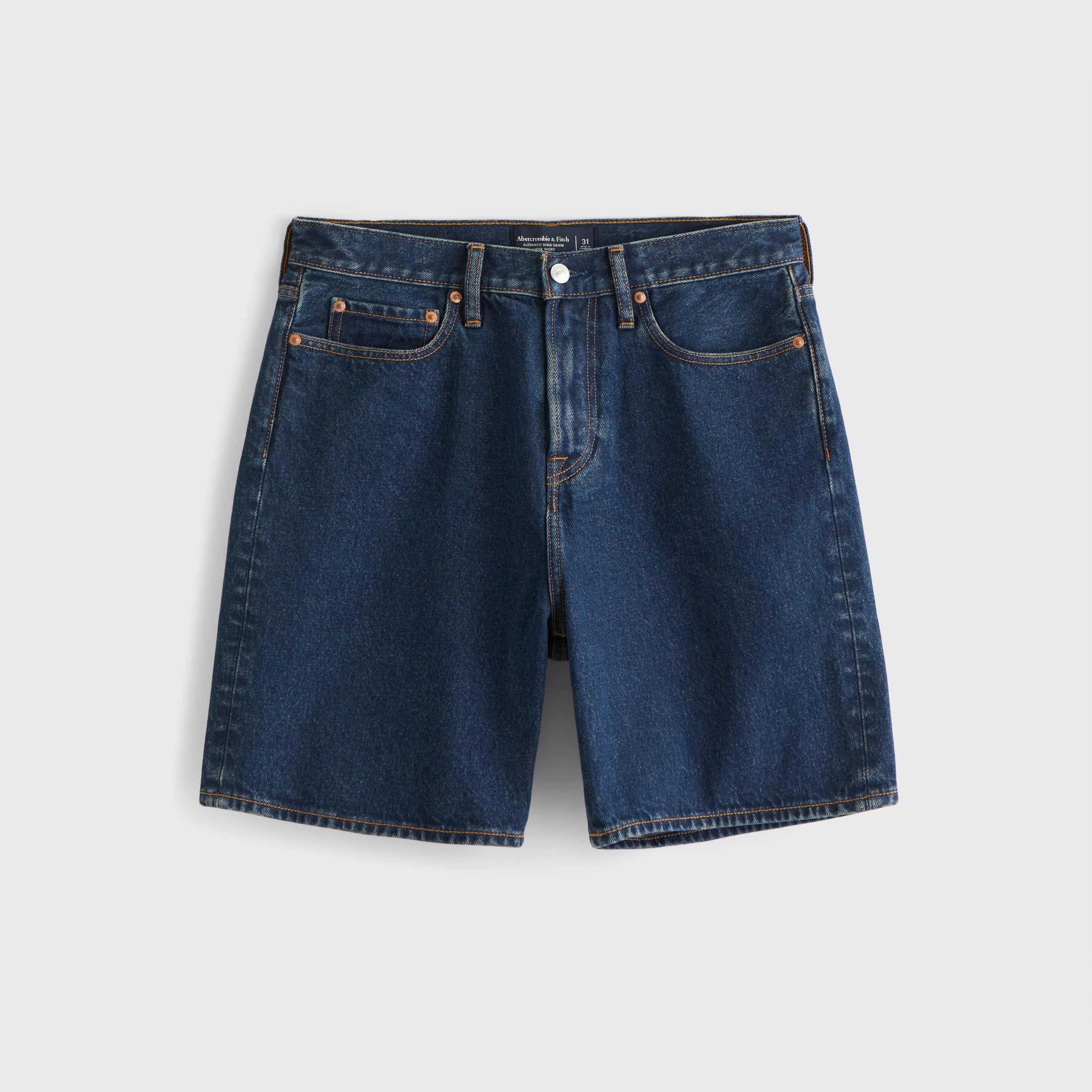 Loose Denim Short Product Image