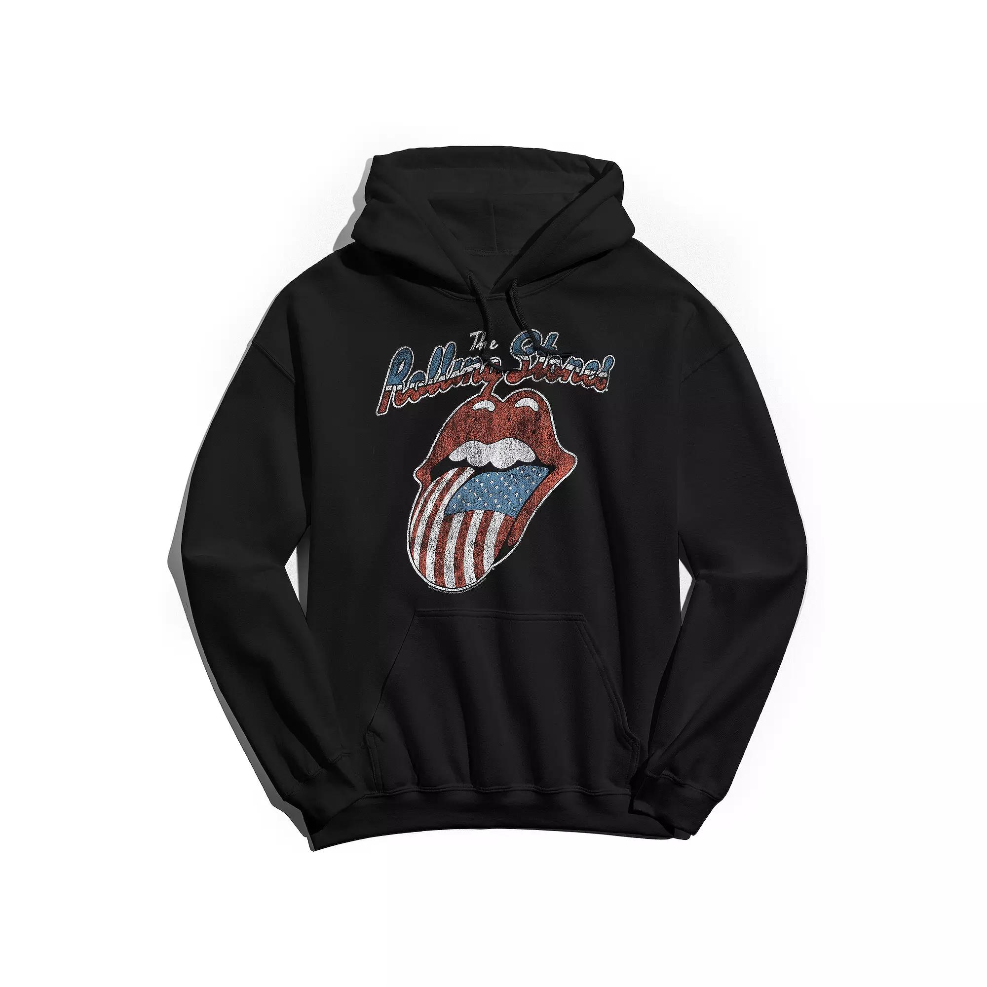 Men's Rolling Stones Tongue USA 78 Hoodie, Adult Unisex,  Product Image