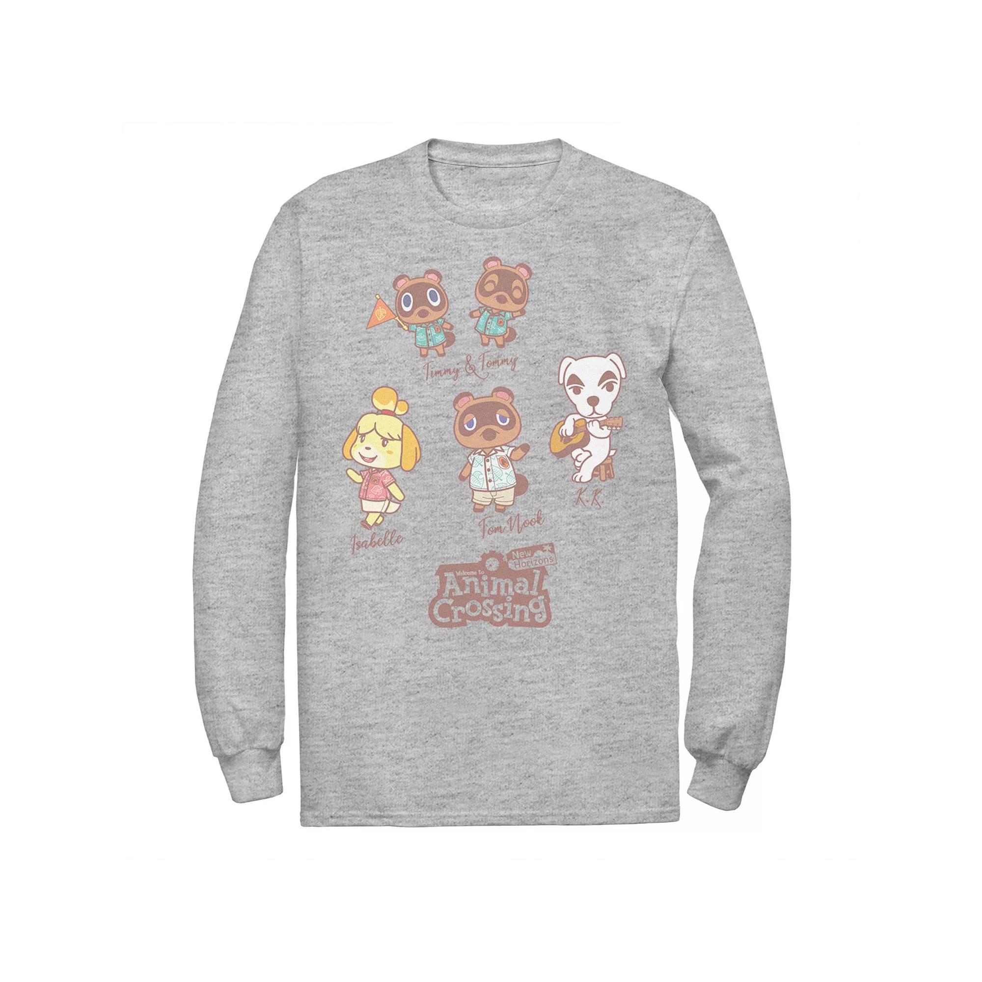 Big & Tall Animal Crossing New Horizons Group Shot Graphic Tee, Men's,  Product Image