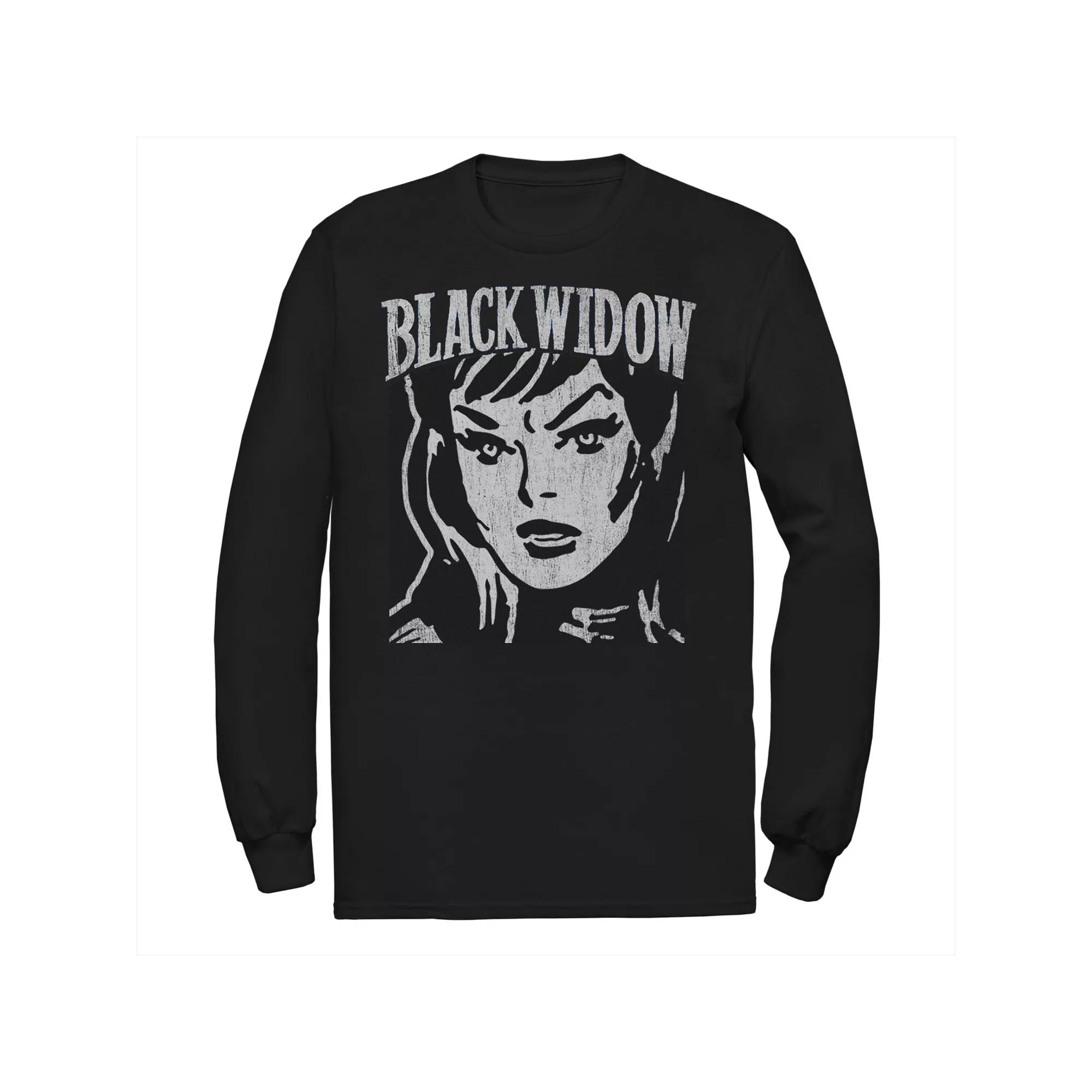 Men's Nickelodeon SpongeBob SquarePants Santa Hat Long Sleeve Tee,  Product Image