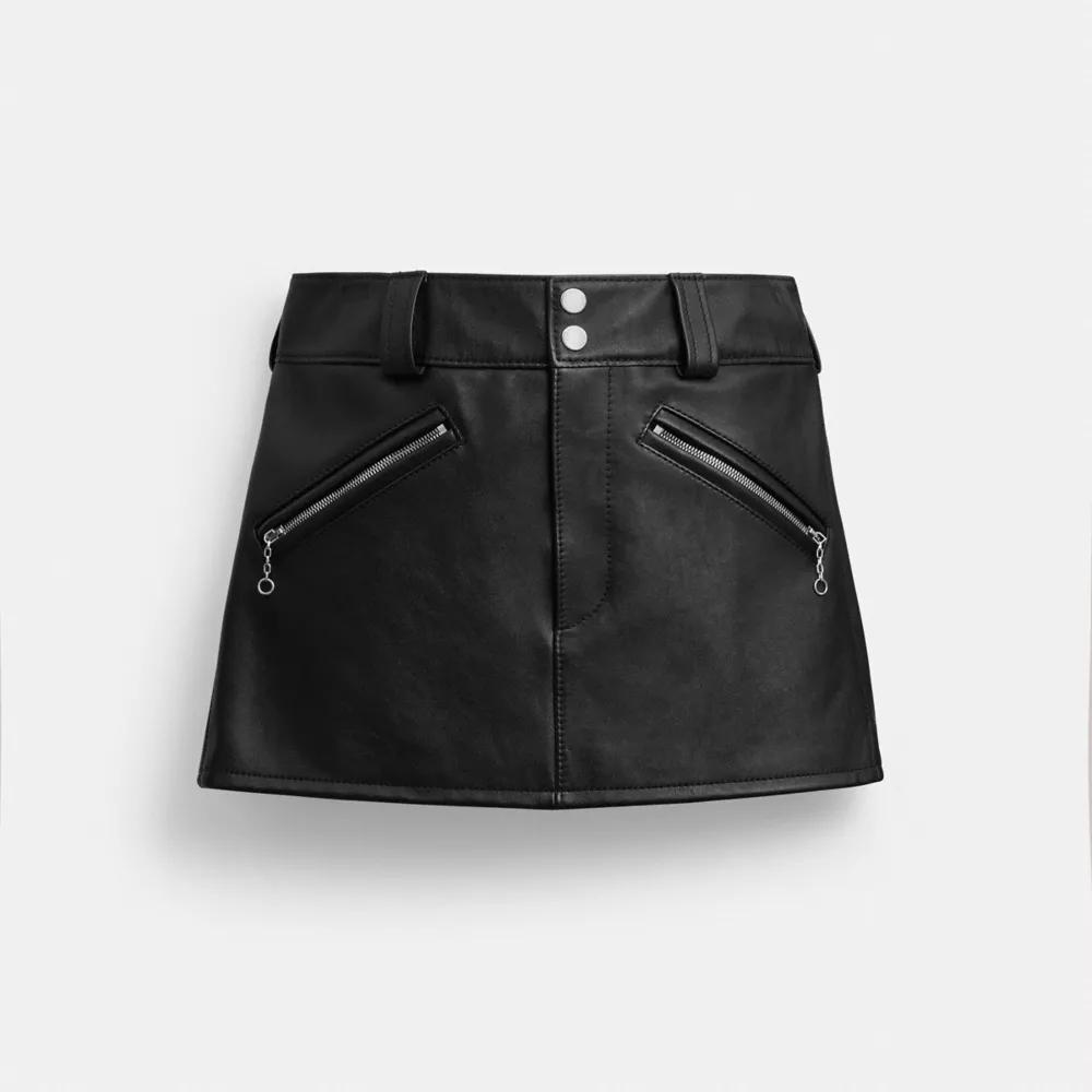 Leather Mini Skirt Product Image