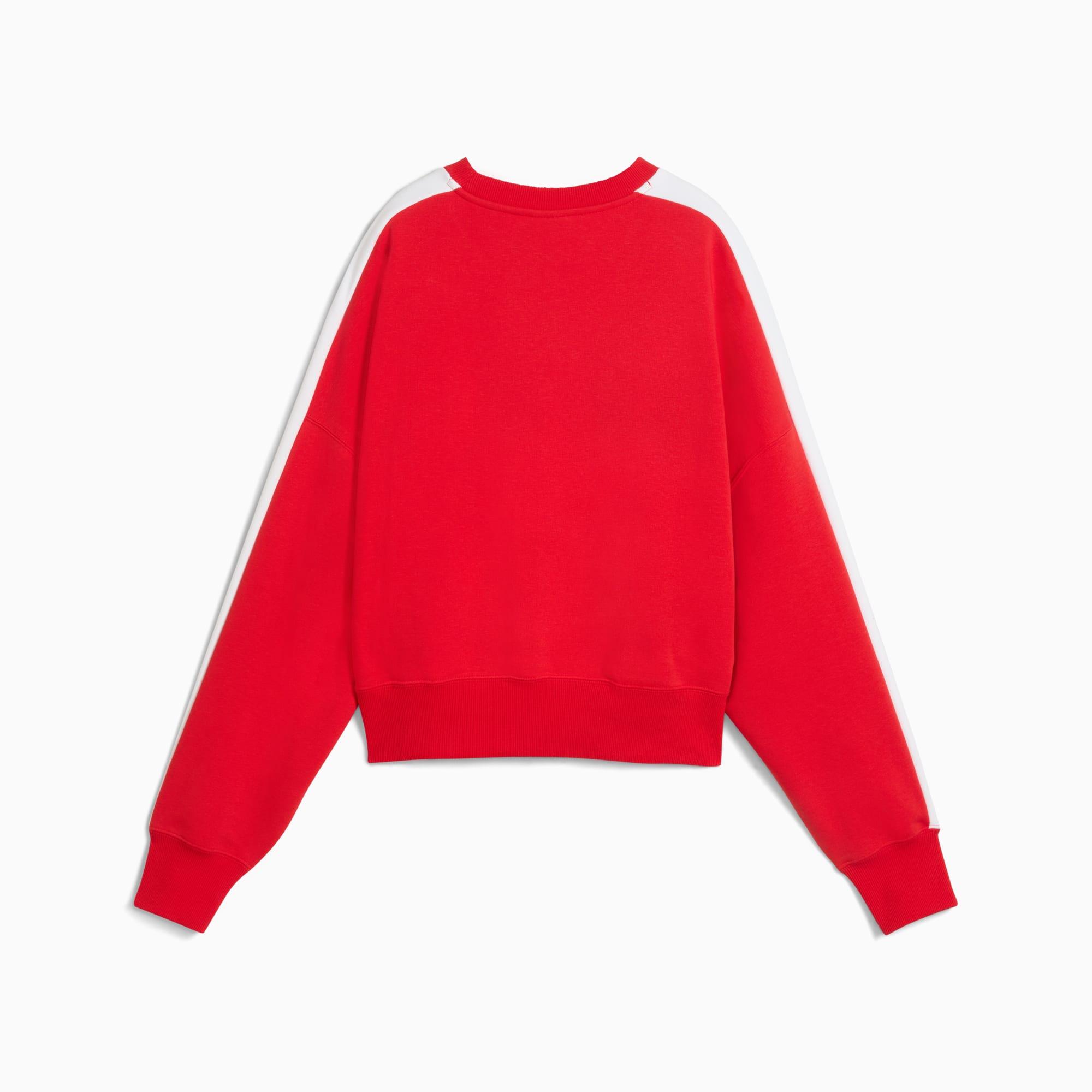 T7 Women's Oversized Crew Neck Sweatshirt Product Image