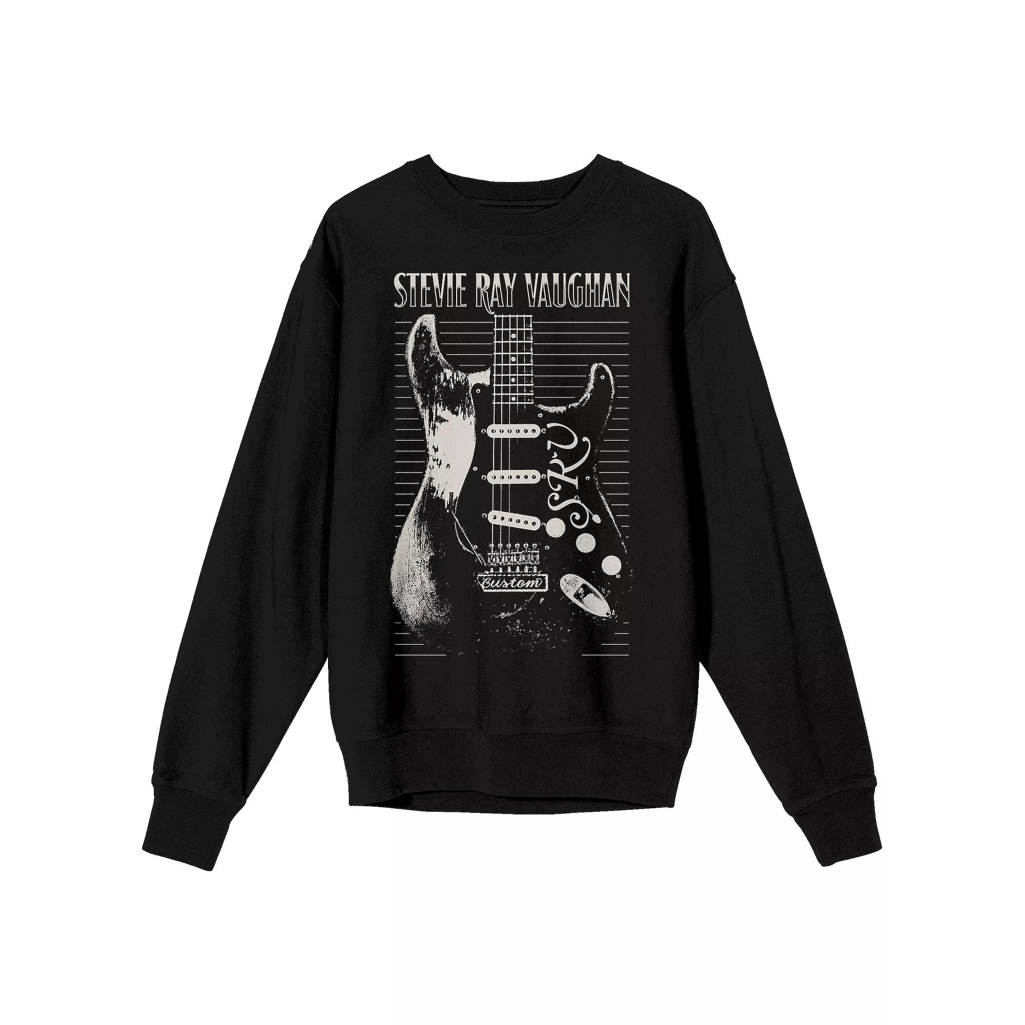 Men's Stevie Ray Vaughan Engraved Sweatshirt, Size: XL, Black Product Image