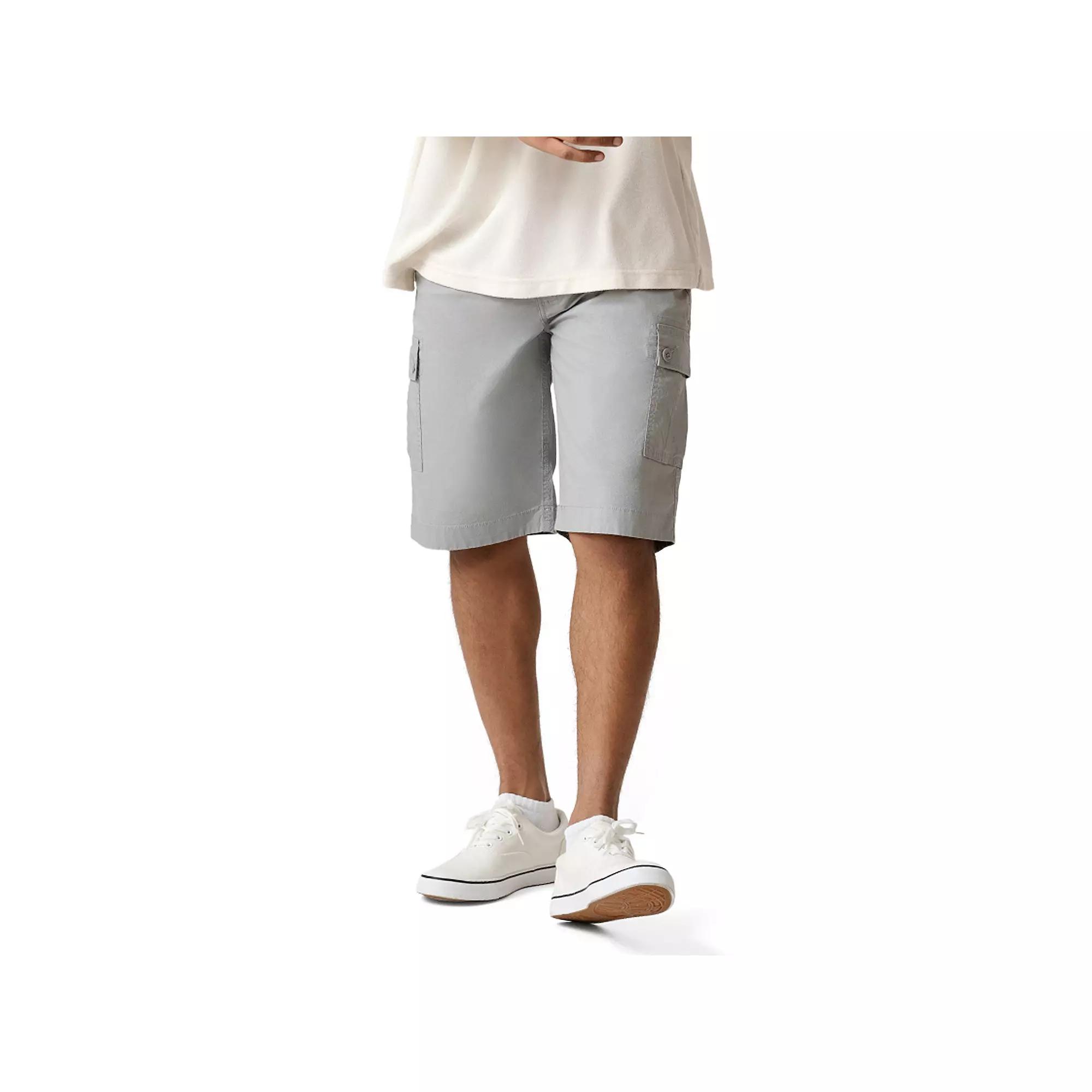 Men's WEARFIRST Day Hiker 11" Micro Rip Cargo Shorts, Size: 34, Neutral Gray Product Image