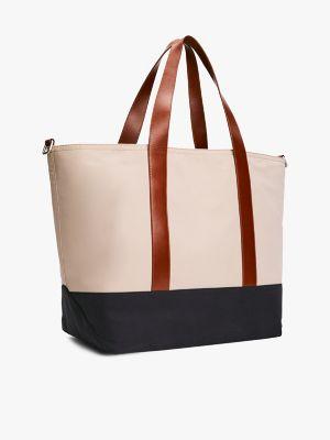 Colorblock Tote Bag Product Image