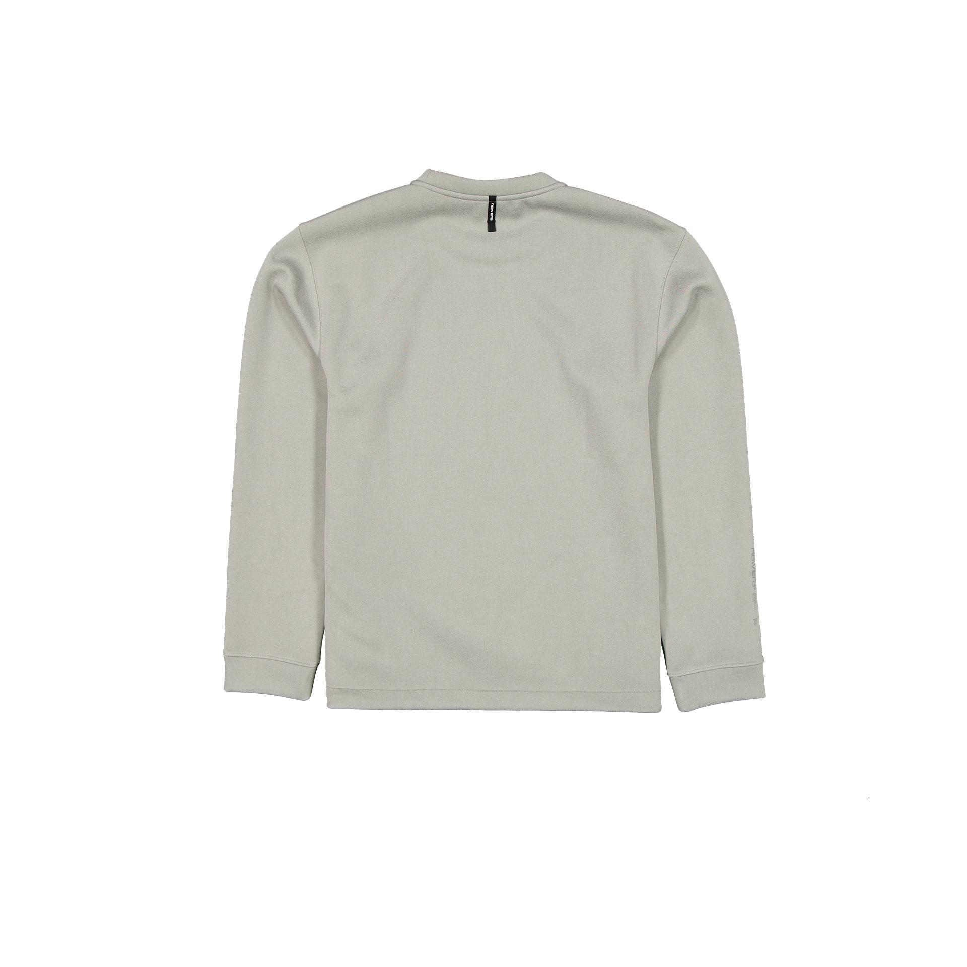 New Era Branded Train Heather Gray Crewneck Male Product Image