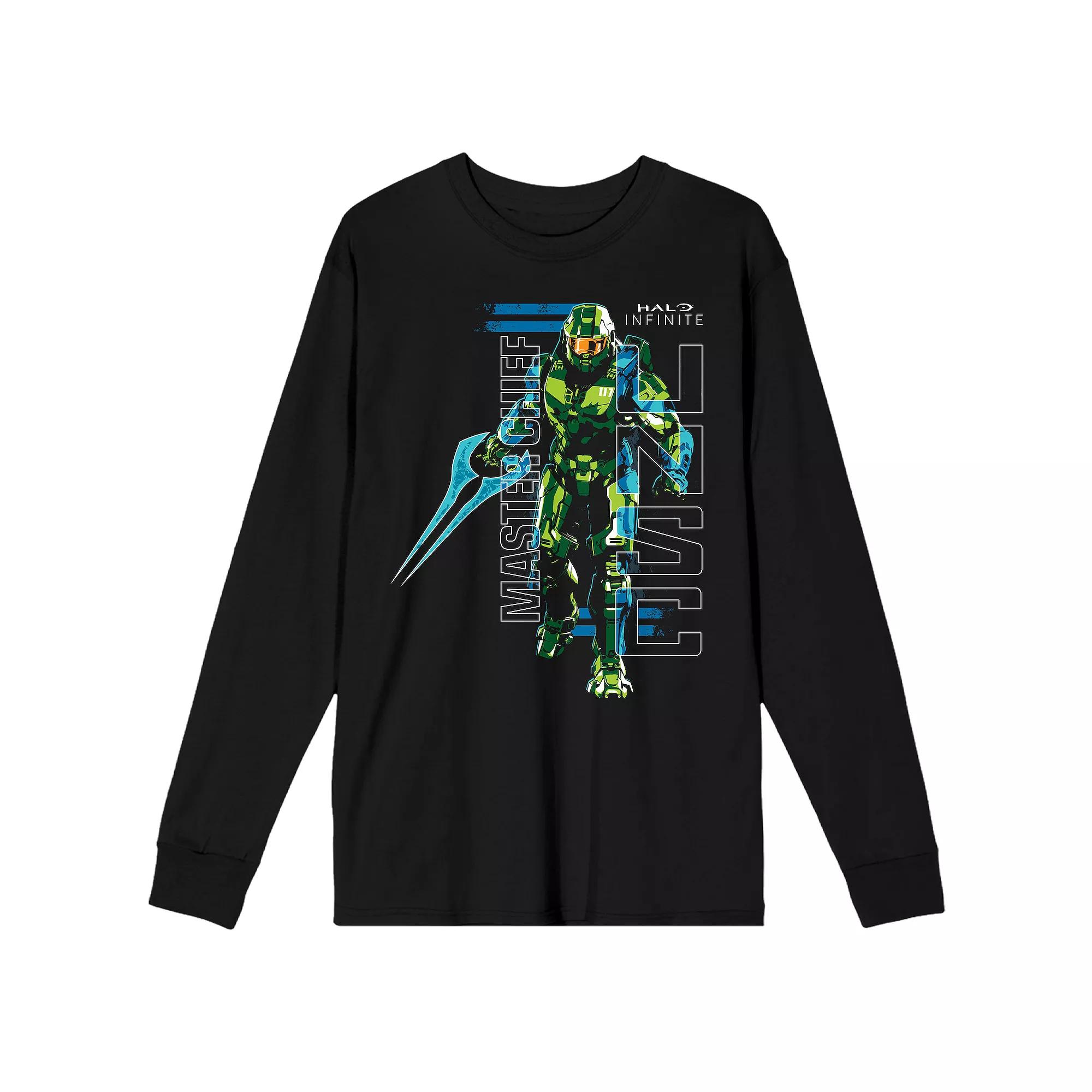 Men's Halo Infinite Master Chief Long Sleeve Graphic Tee,  Product Image