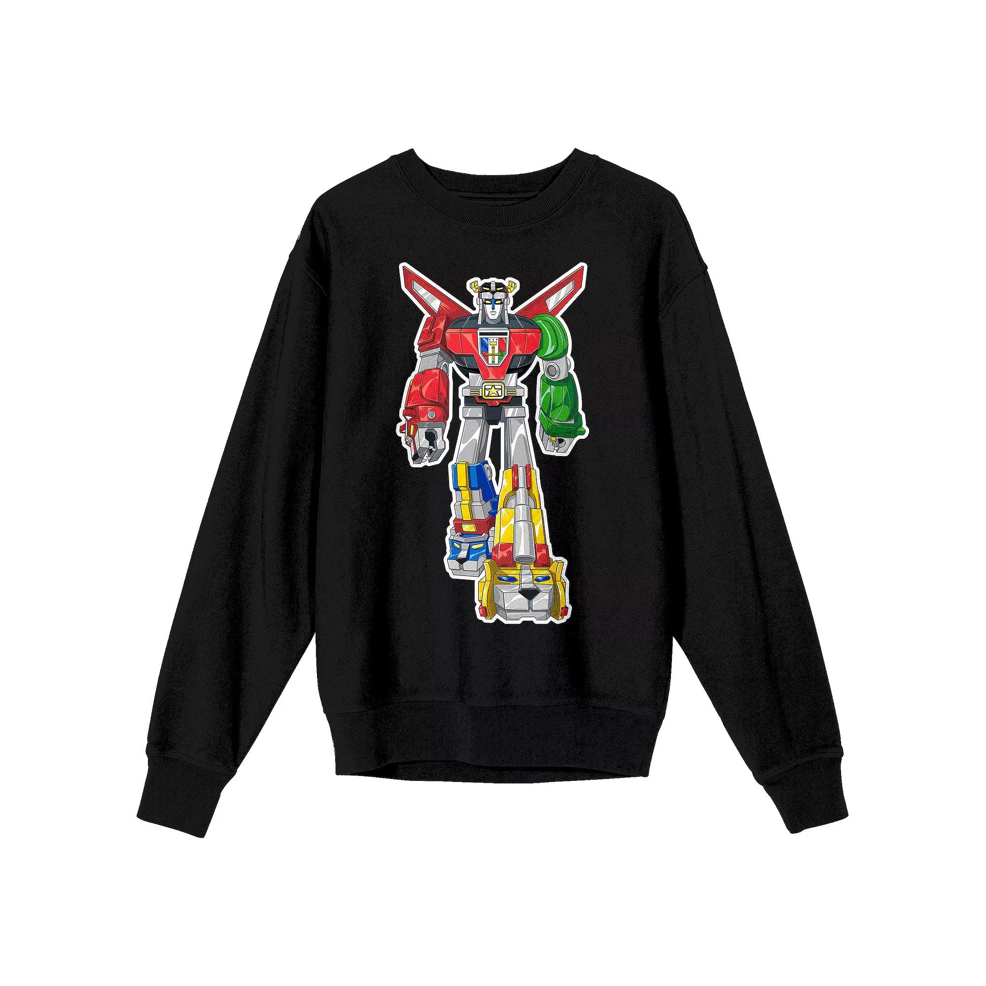 Men's Voltron Defender Long Sleeve Graphic Pullover,  Product Image