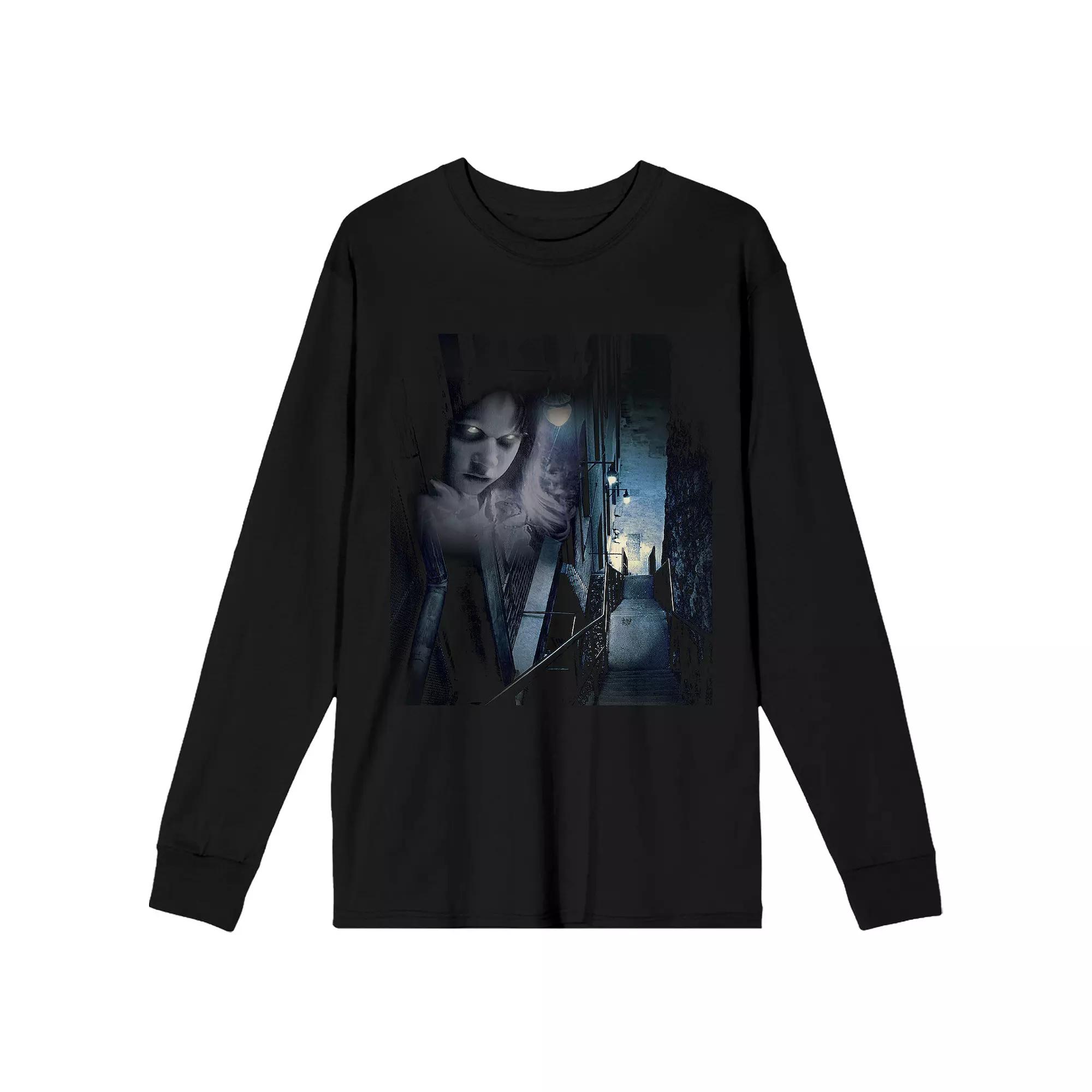 Men's The Exorcist Dark Stairway Long Sleeve Tee,  Product Image