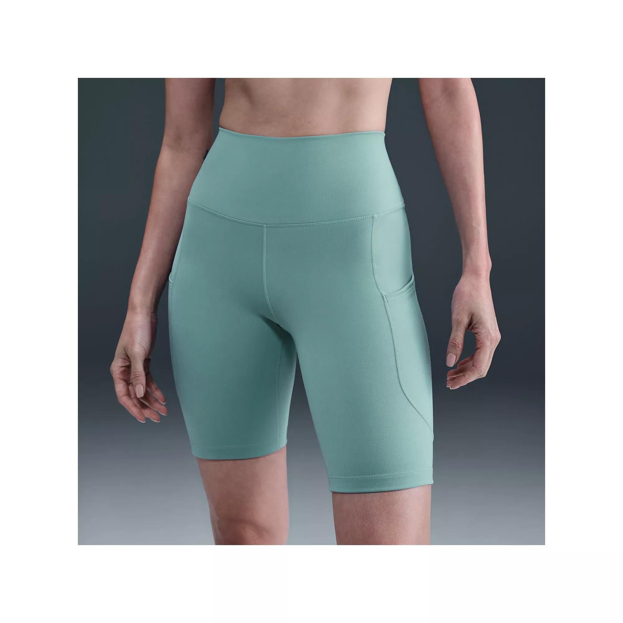 Women's Nike One 8-in. High-Waisted Pocketed Biker Shorts,  Product Image