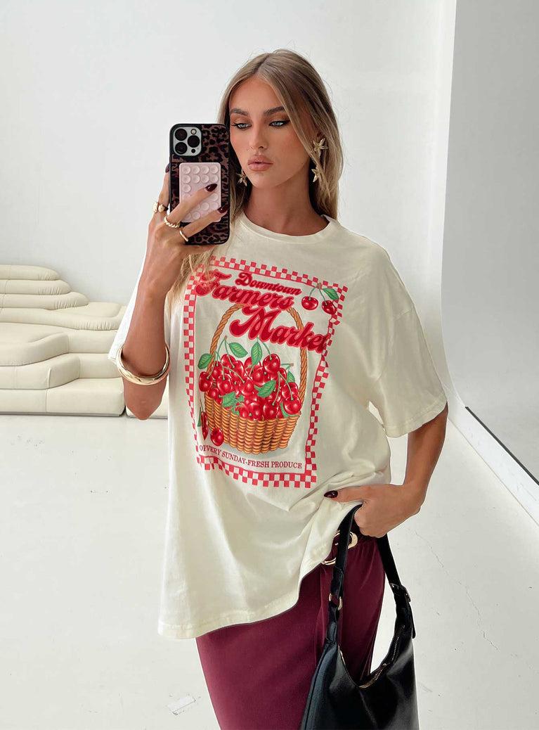 Downtown Markets Top White Product Image