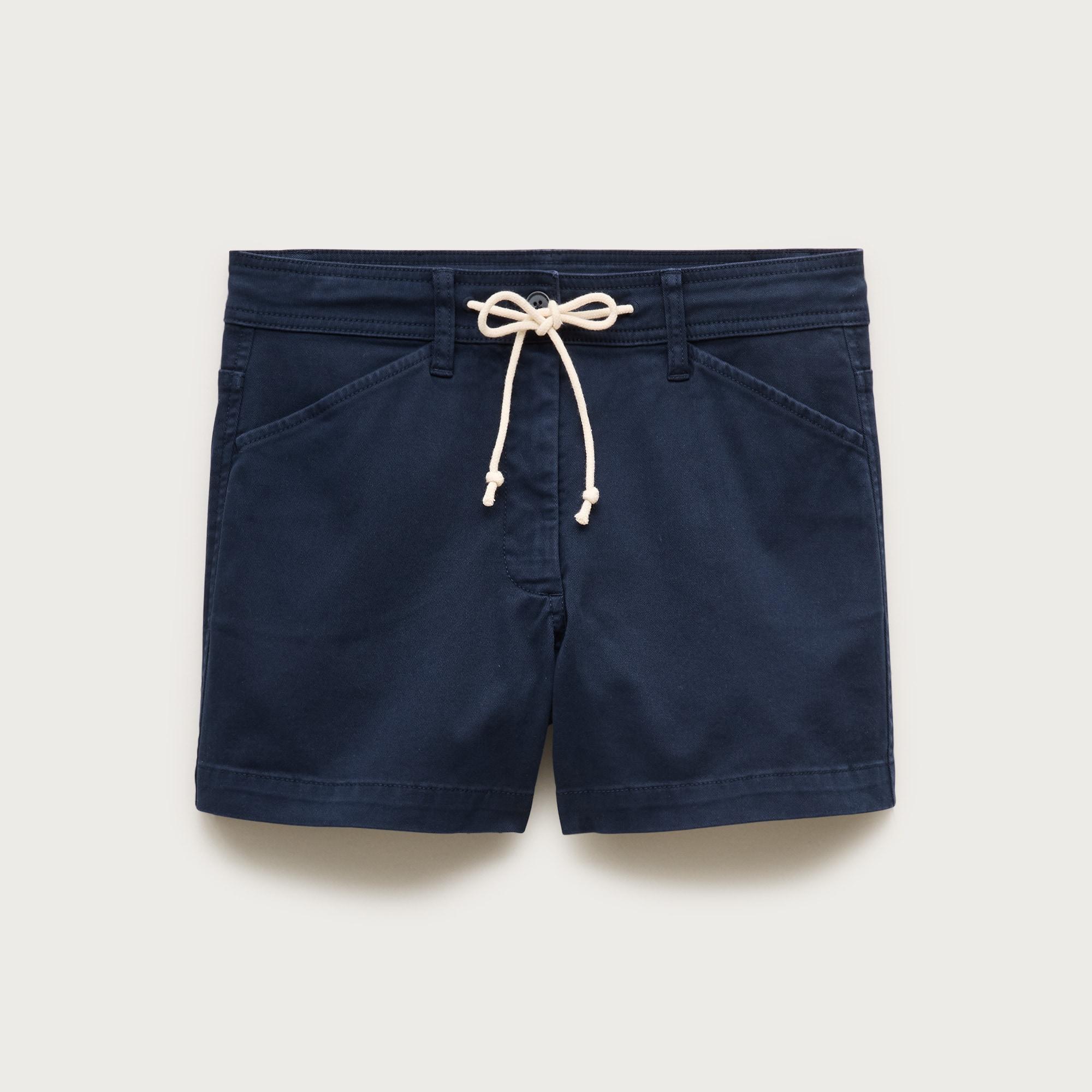 4" drawstring chino short Product Image
