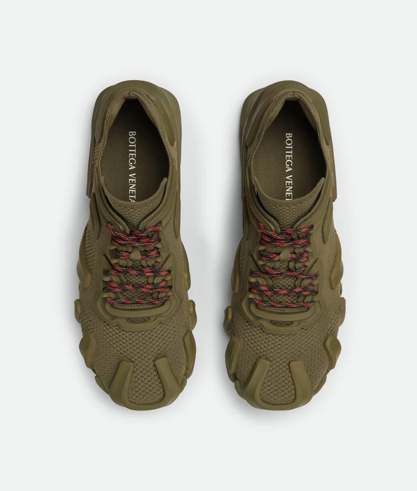 Men's Flex Sneaker in Kaki/olive oil Product Image