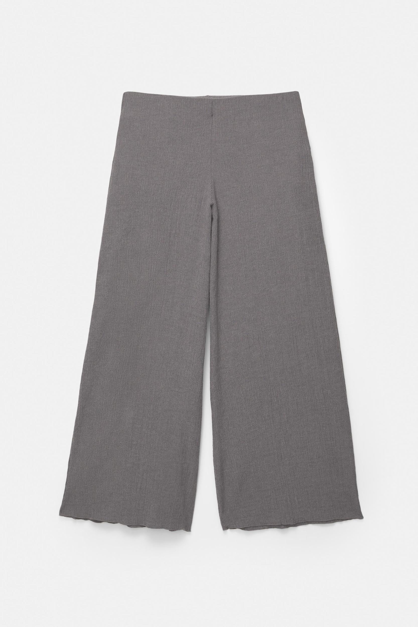 Rustic wide-leg pants Product Image