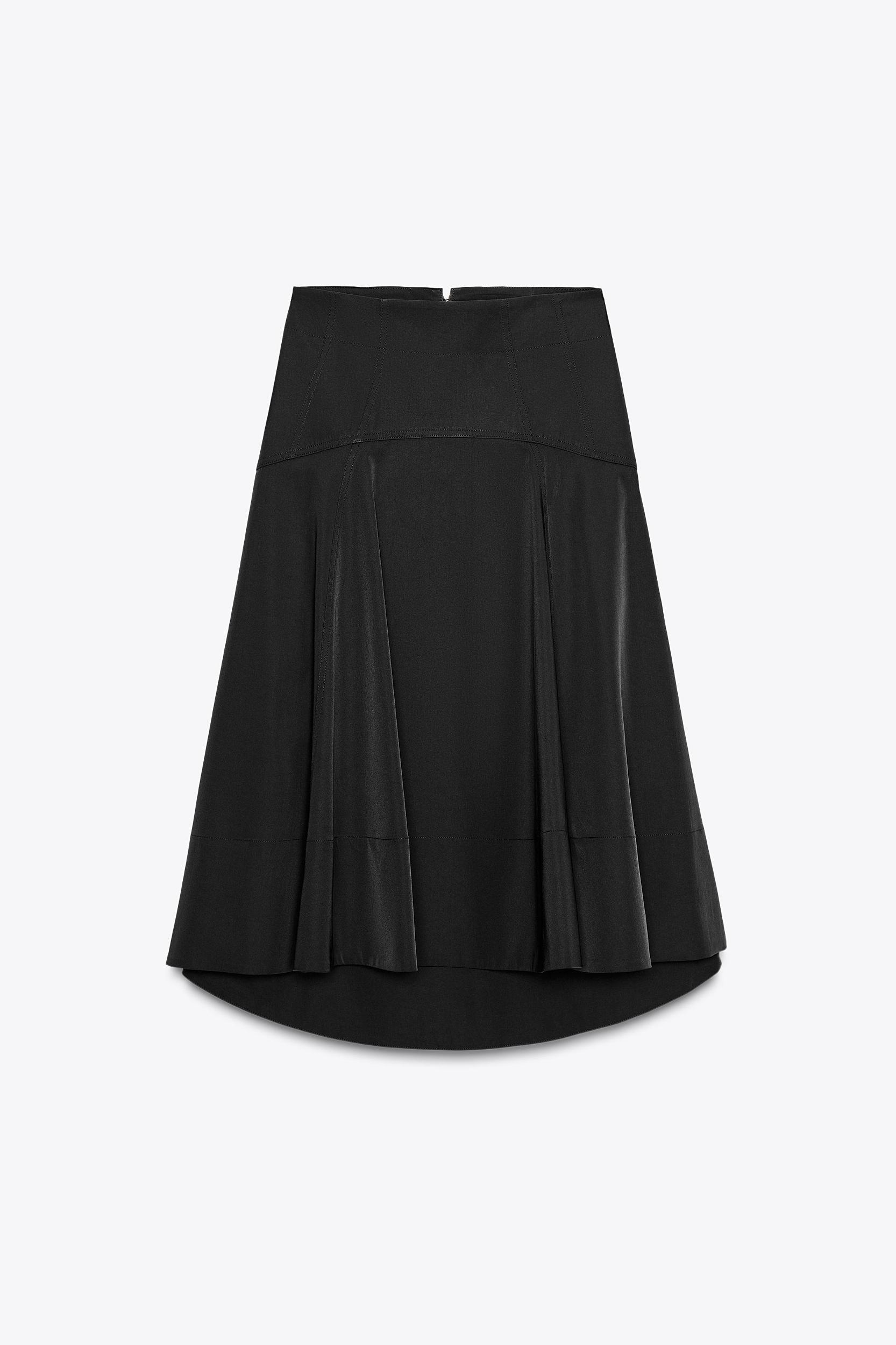 ZW COLLECTION MIDI FLARED SKIRT Product Image