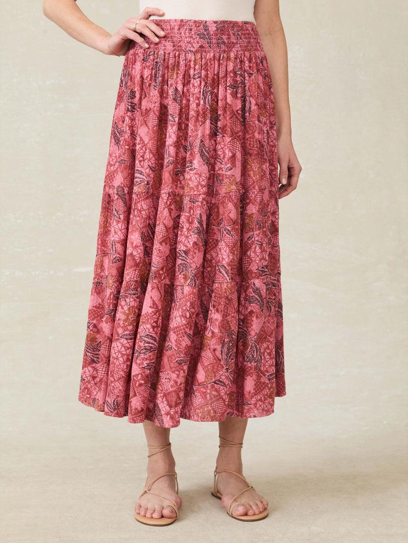 Woodstock Skirt - Island Breeze Floral Product Image