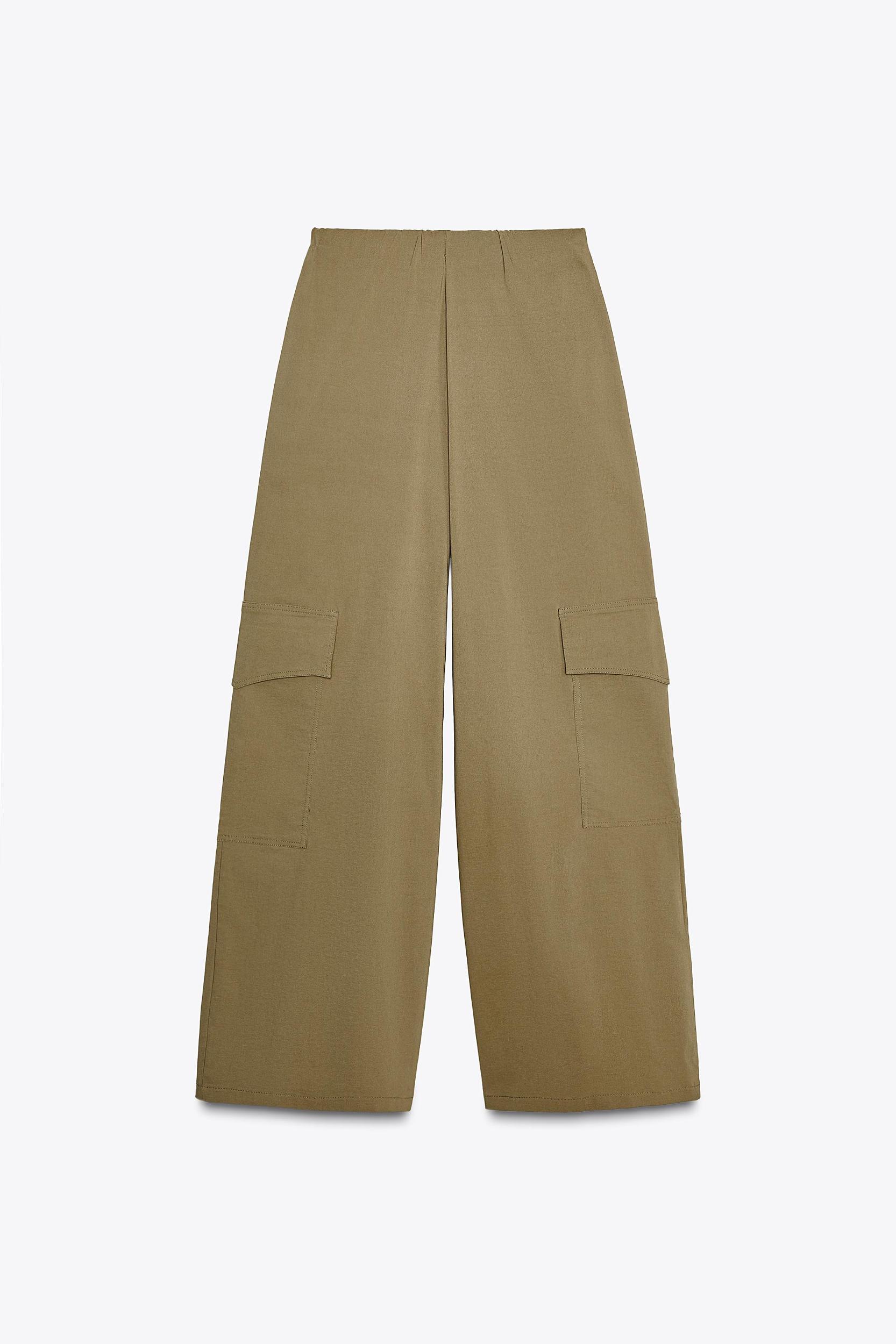 PLEATED RELAXED FIT PANTS Product Image