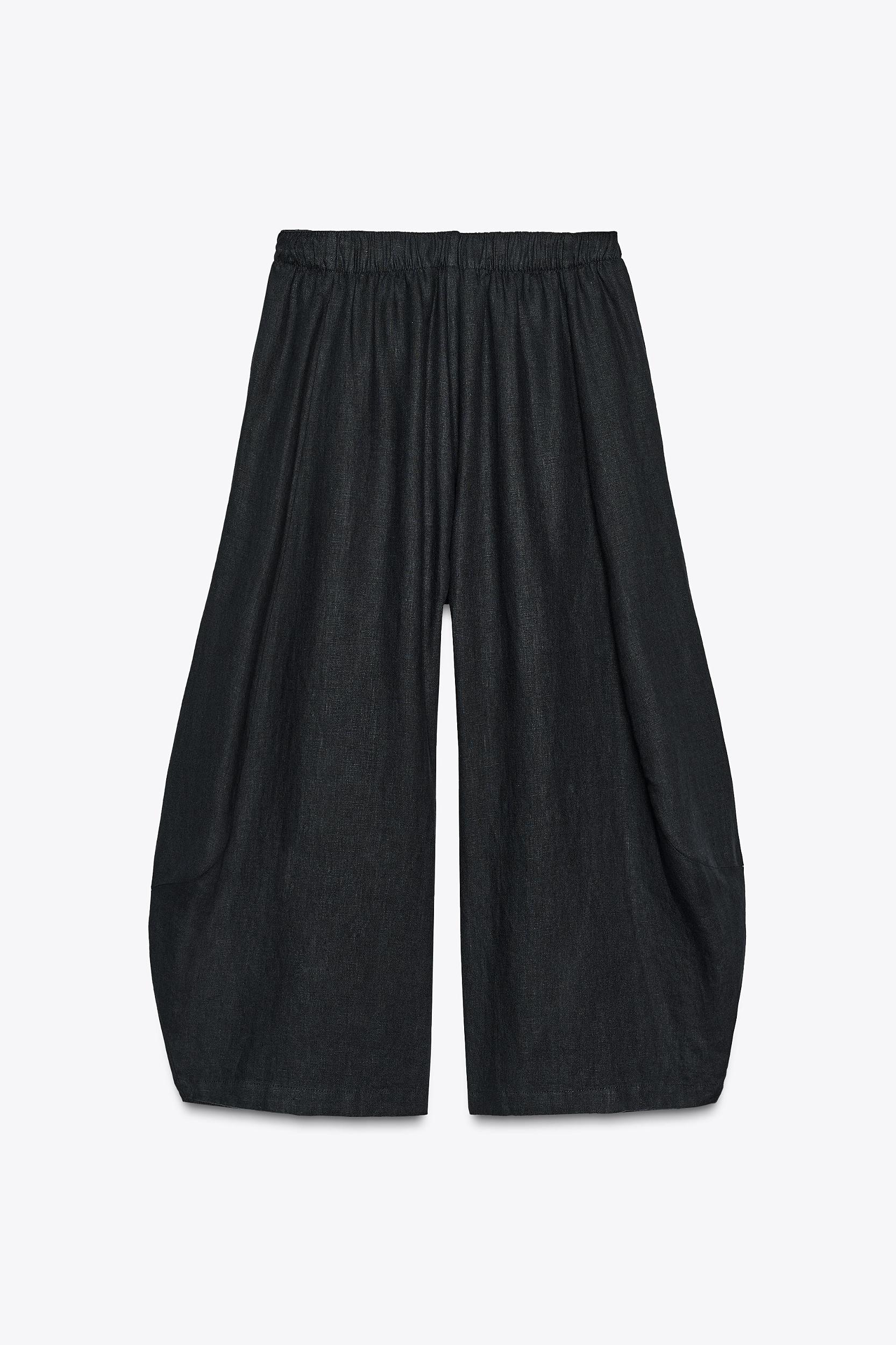 ZW COLLECTION LINEN VOLUME PANTS Product Image