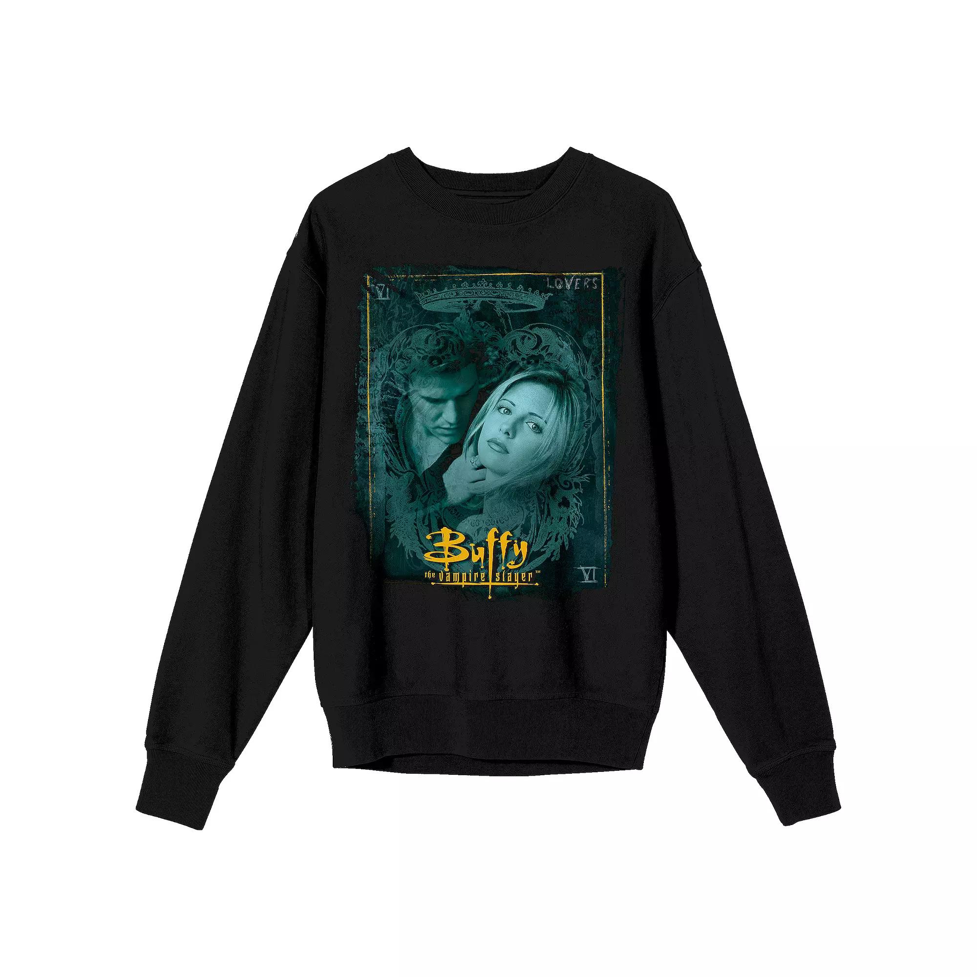 Men's Buffy The Vampire Slayer Lovers Graphic Sweatshirt,  Product Image