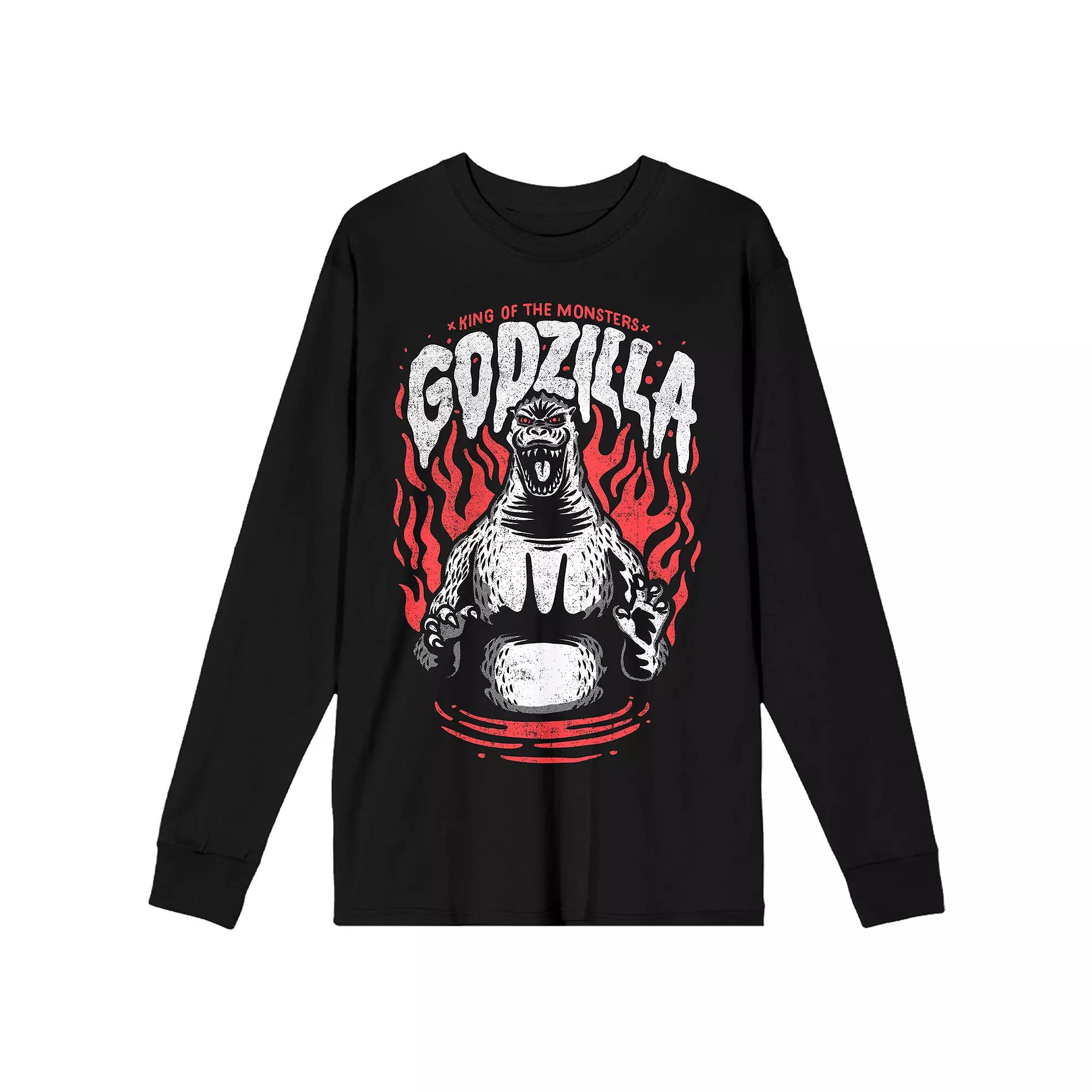Men's Godzilla Classic King of the Monsters Long Sleeve,  Product Image