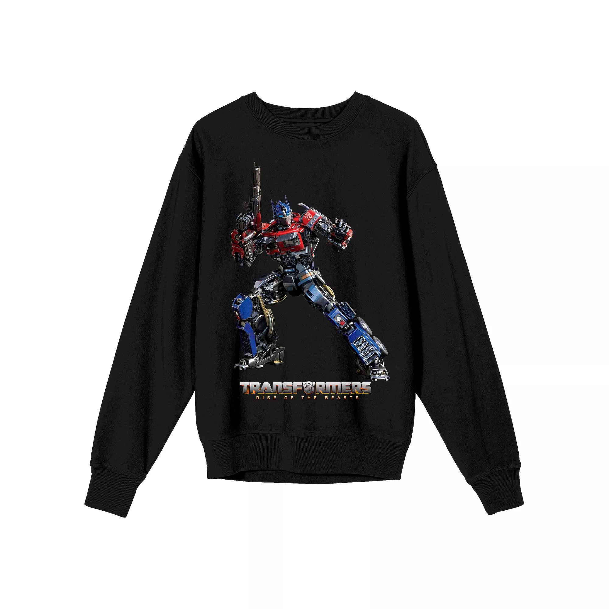 Men's Transformers Rise Of Beasts Optimus Prime Sweatshirt,  Product Image