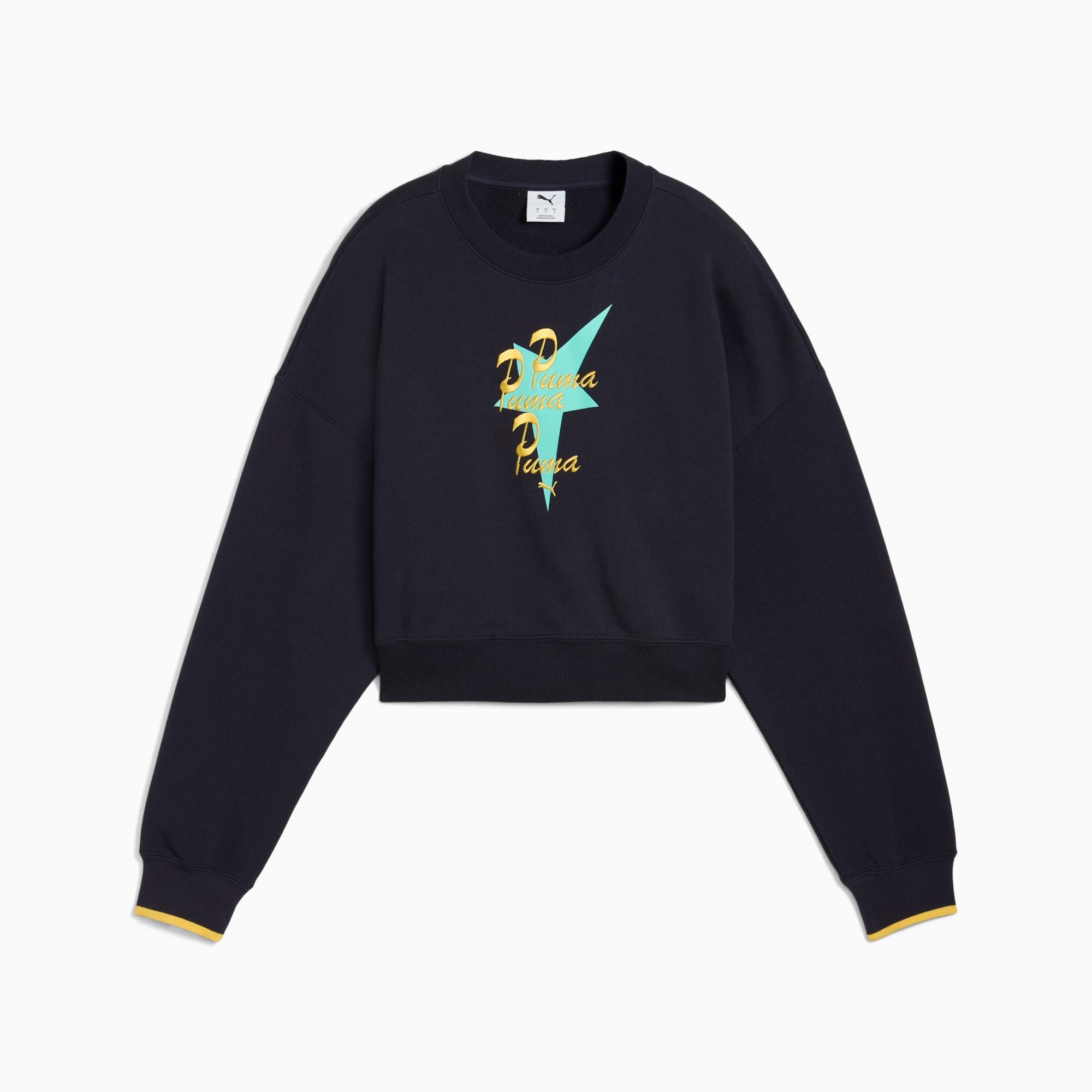 PUMA ROAD TO UNITY Women's Oversized Crew Sweatshirt Product Image