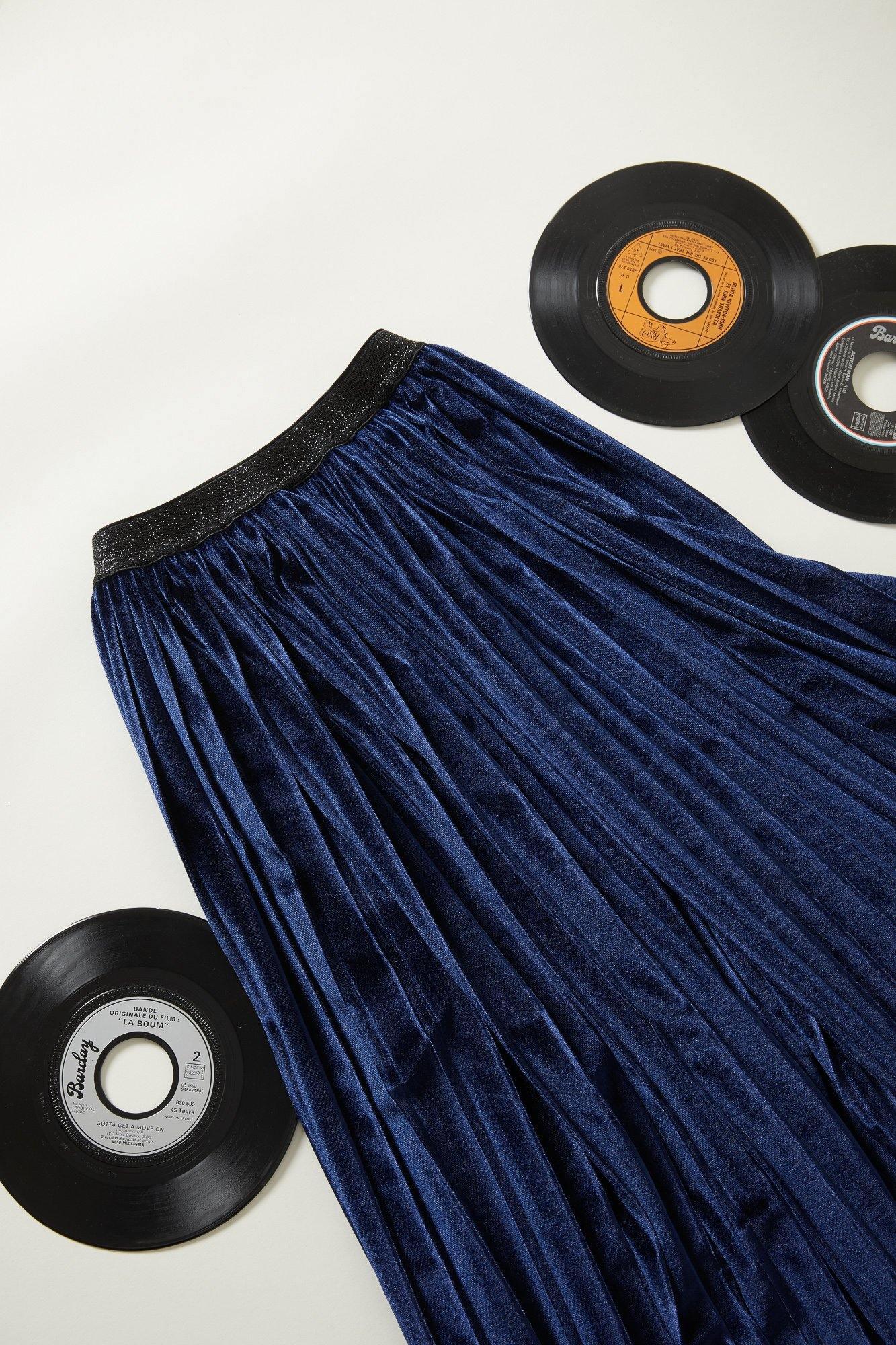 Sonia Rykiel Lita Shimmer Pleated Skirt Product Image