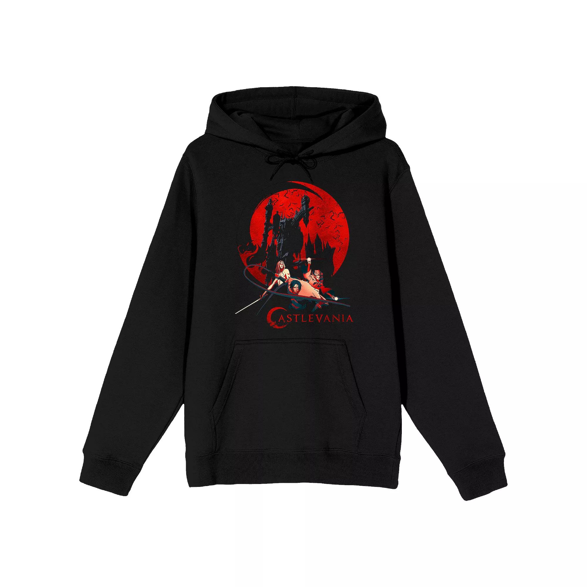 Men's Castlevania Red Moon Hoodie,  Product Image