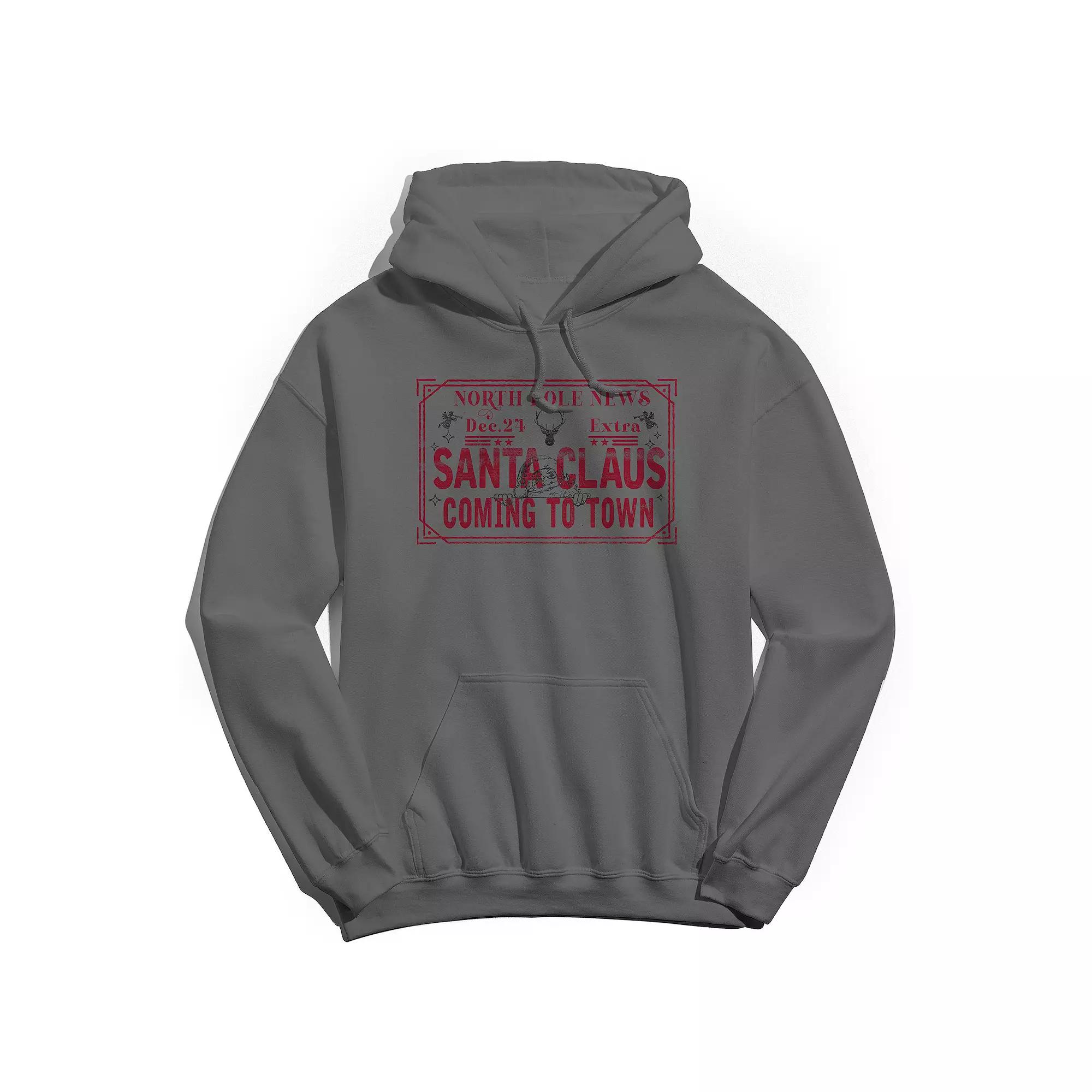 Men's North Pole News Hoodie, Adult Unisex,  Product Image