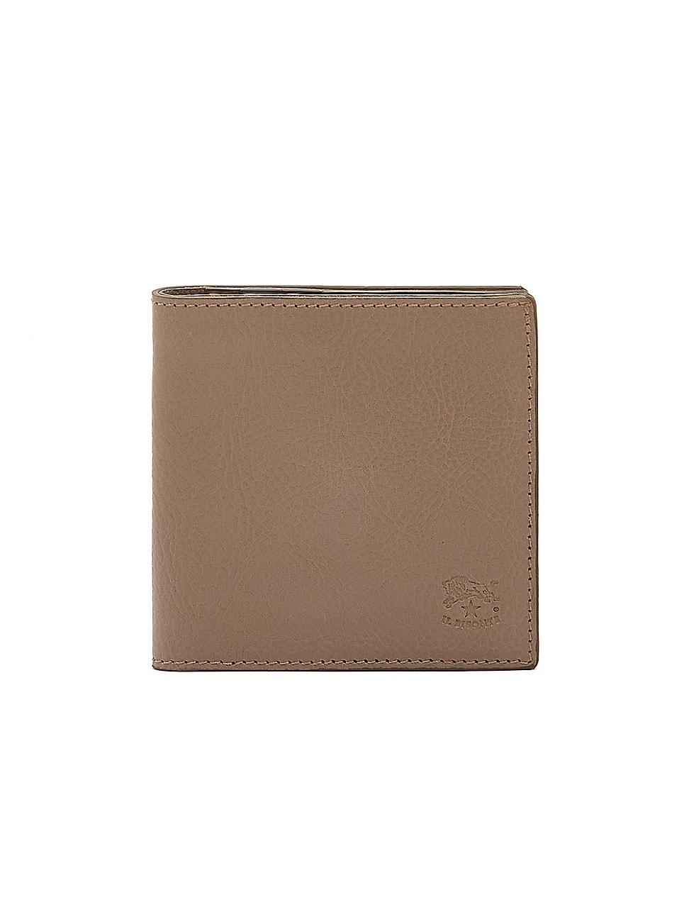 Mens Galileo Compact Leather Bifold Wallet Product Image