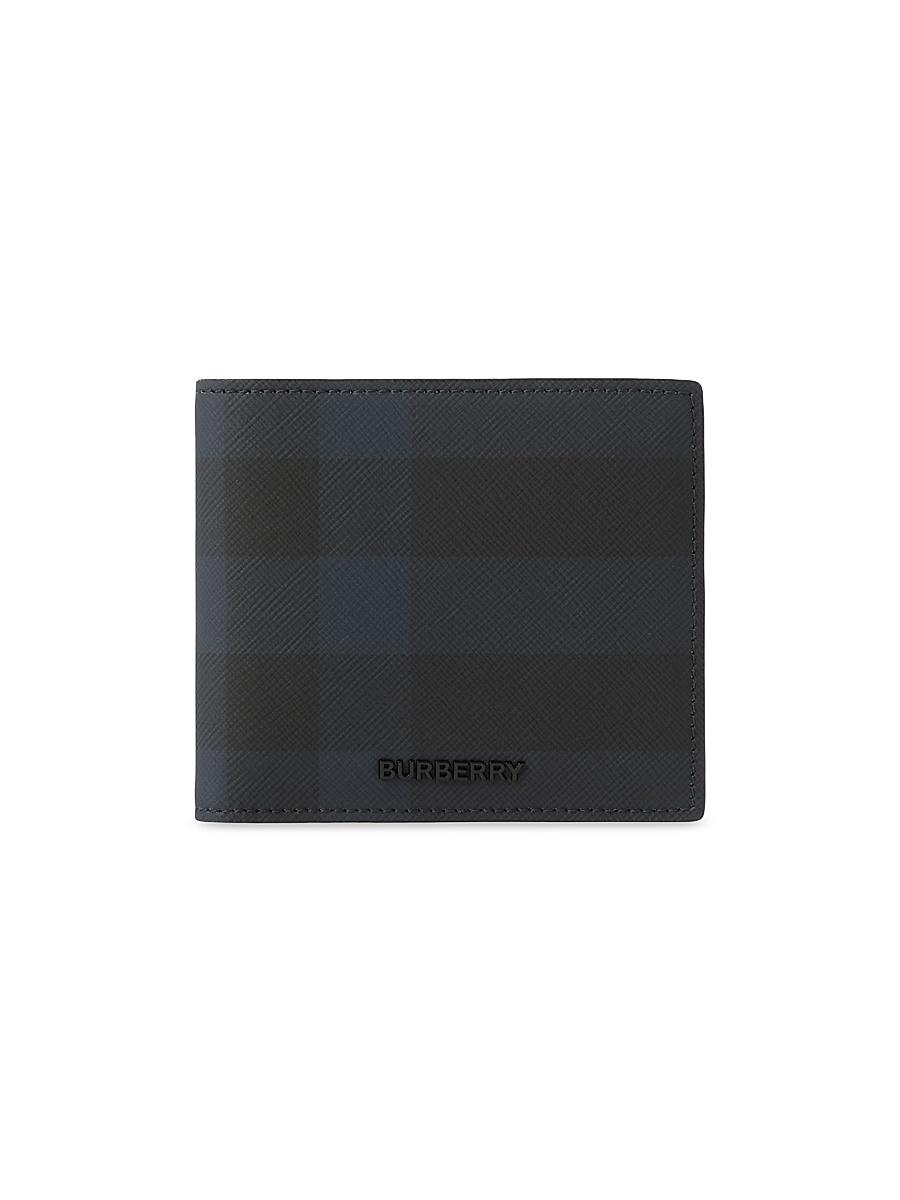 Mens Check Bifold Wallet Product Image