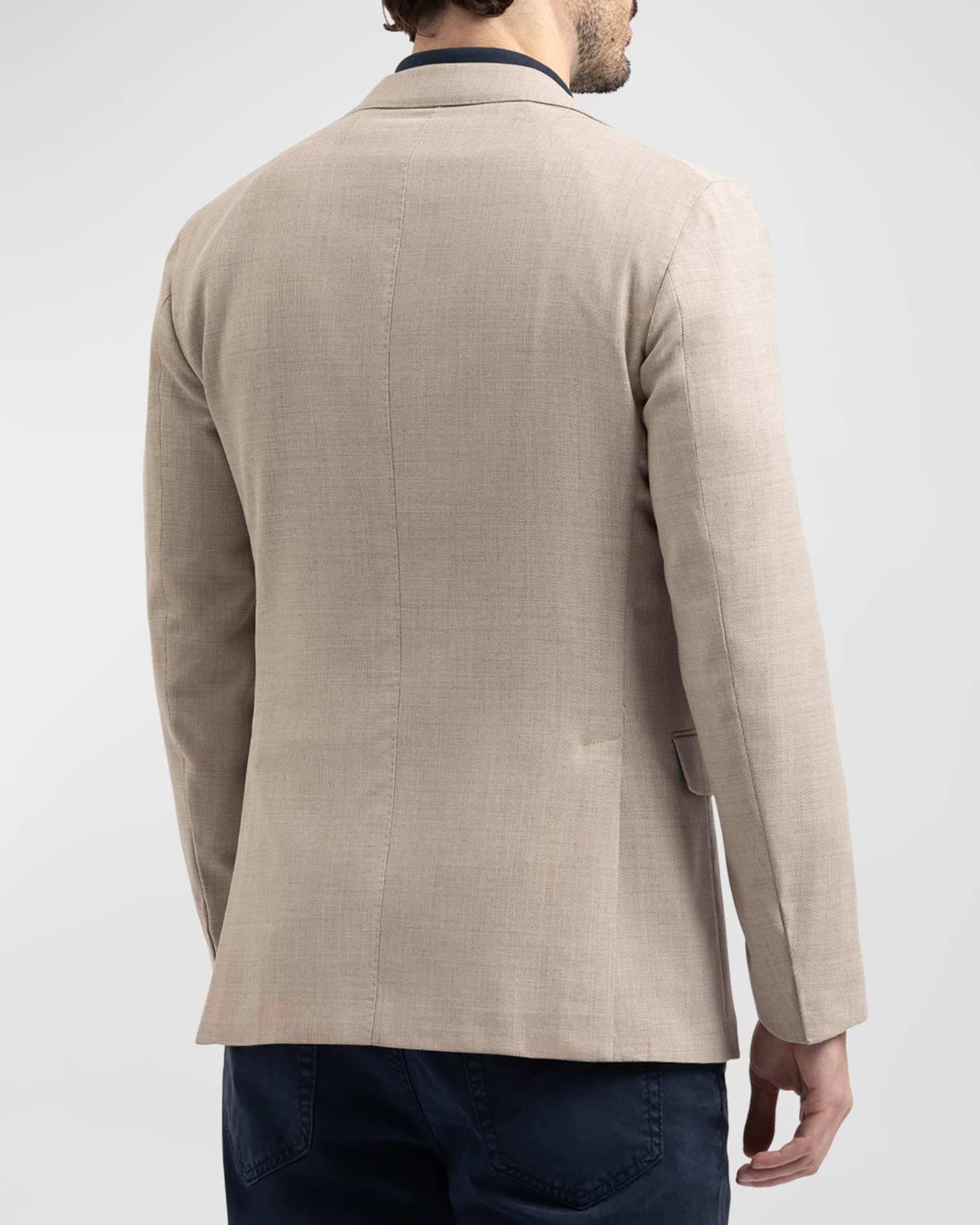Men's Wool Hopsack Blazer Product Image