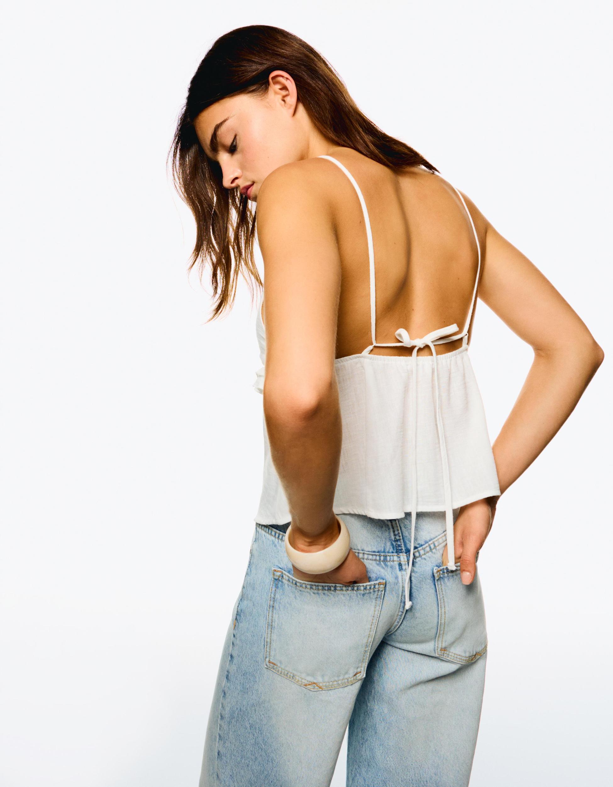 Strappy rustic top Product Image