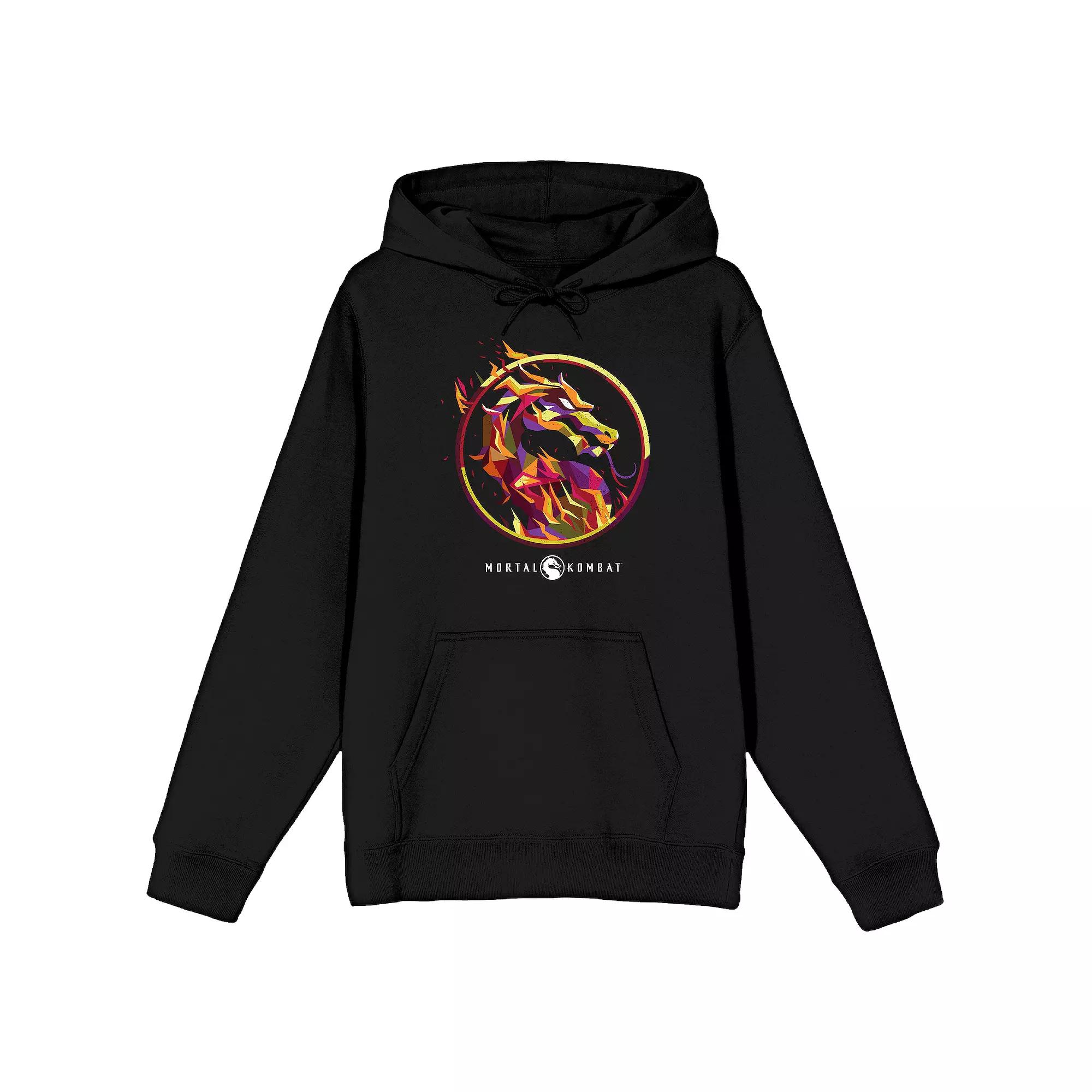 Men's Mortal Kombat Dragon Logo Hoodie,  Product Image
