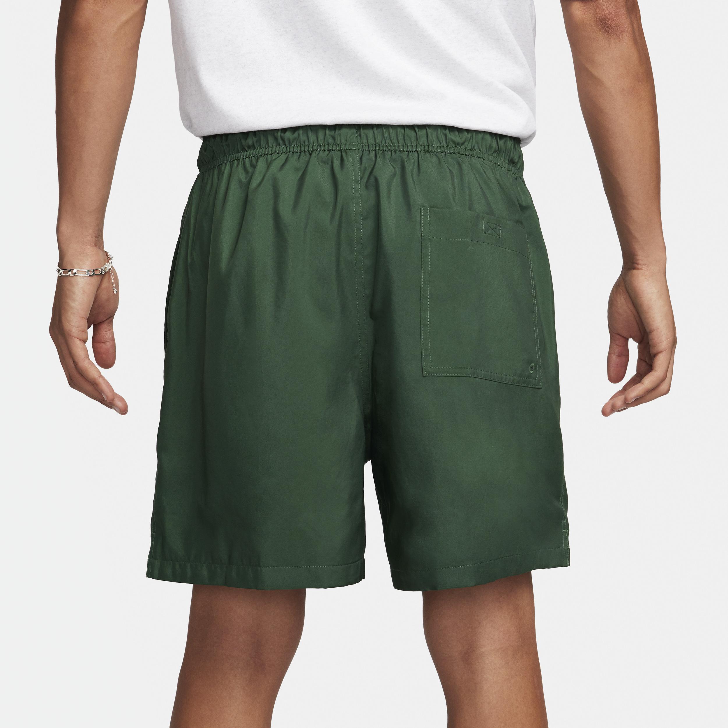 Nike Mens Nike Club Flow Shorts - Mens Black/White Product Image